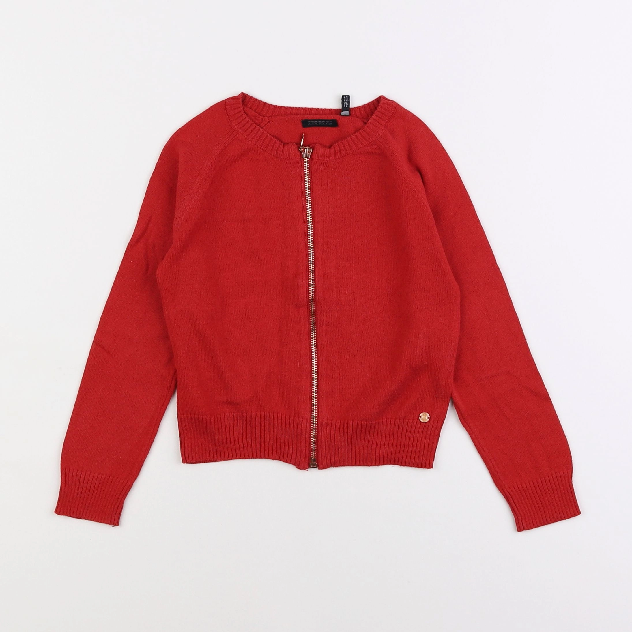 IKKS - gilet rouge - 4 ans