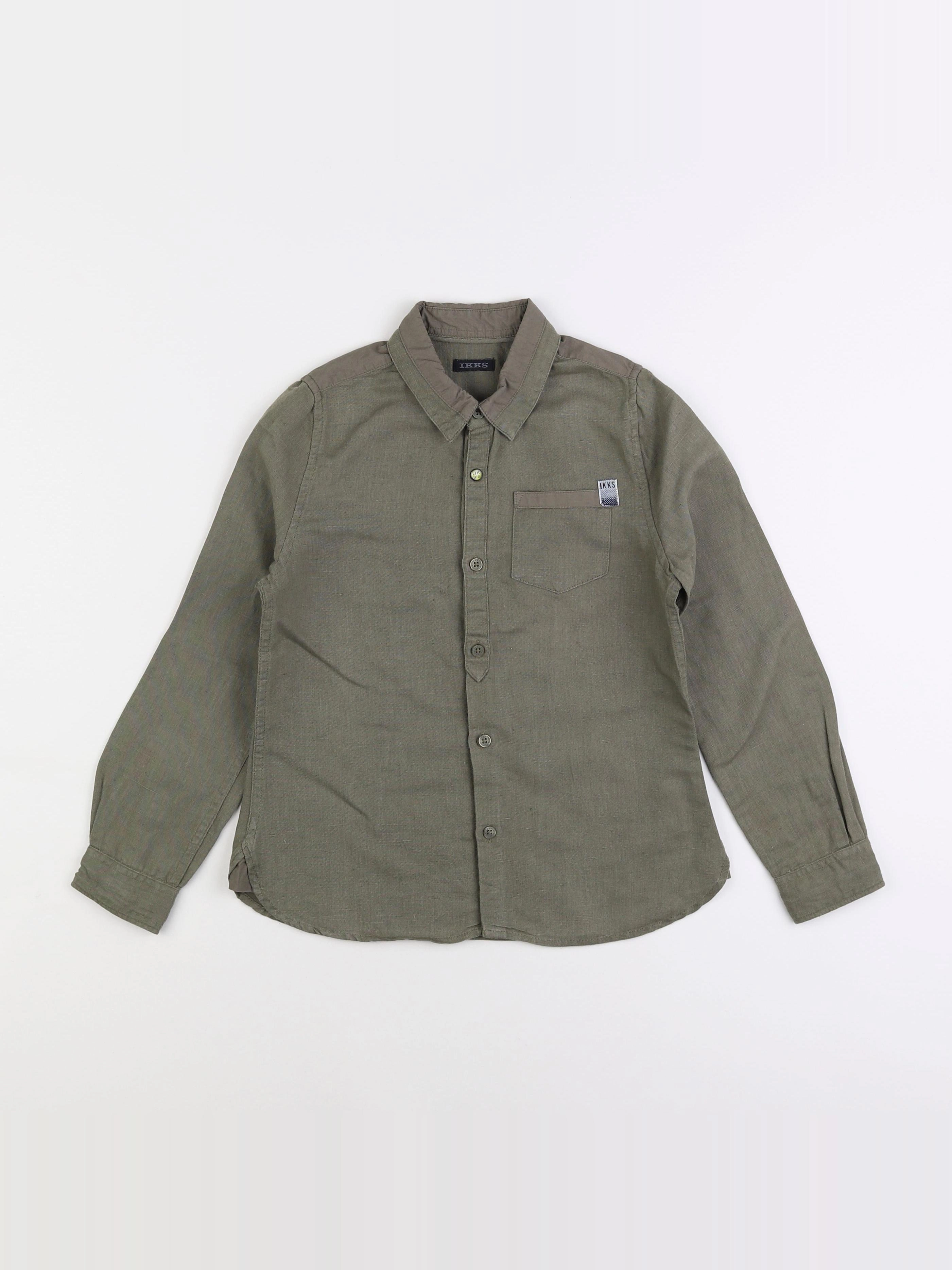 IKKS - chemise vert - 8 ans