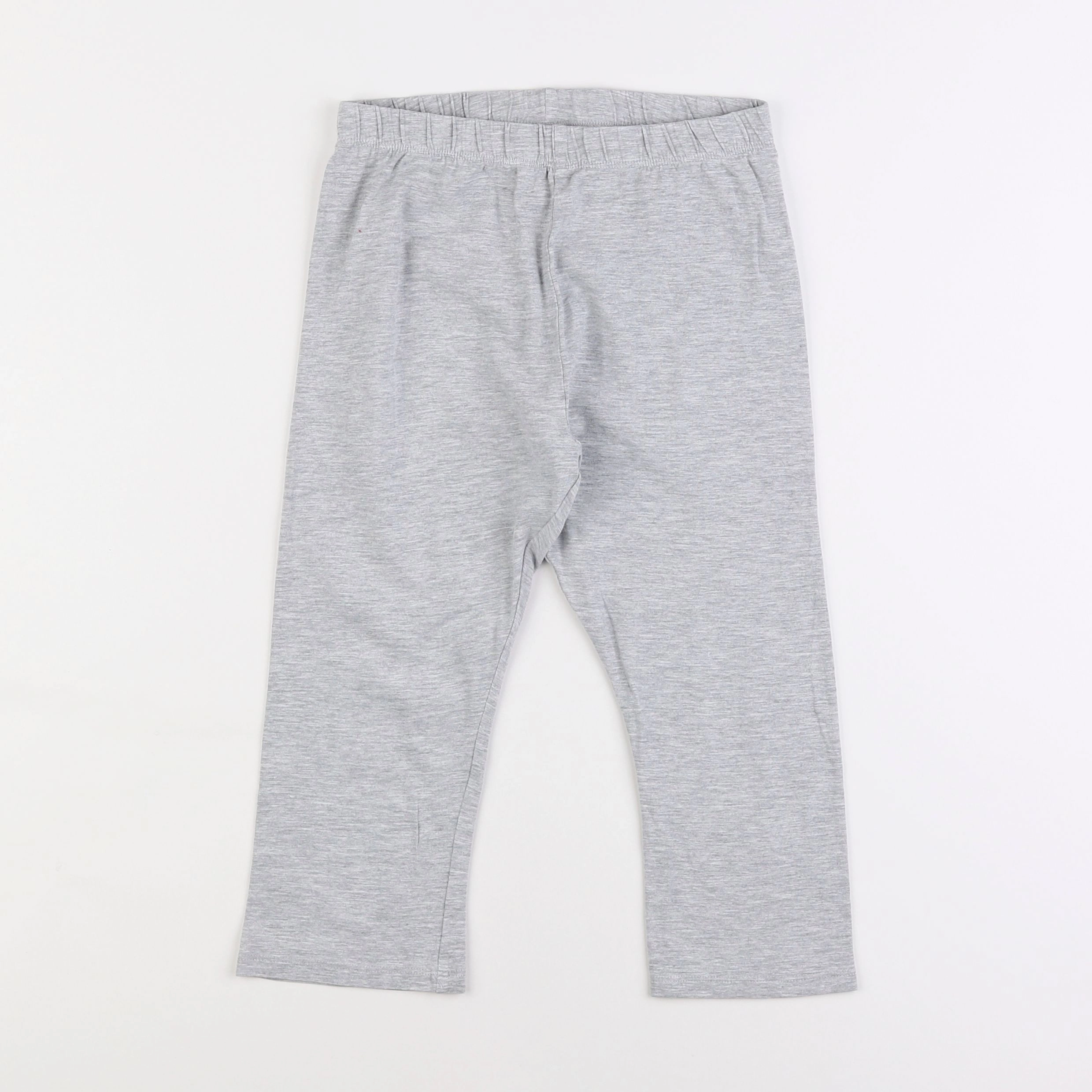 Vertbaudet - legging court gris - 12 ans