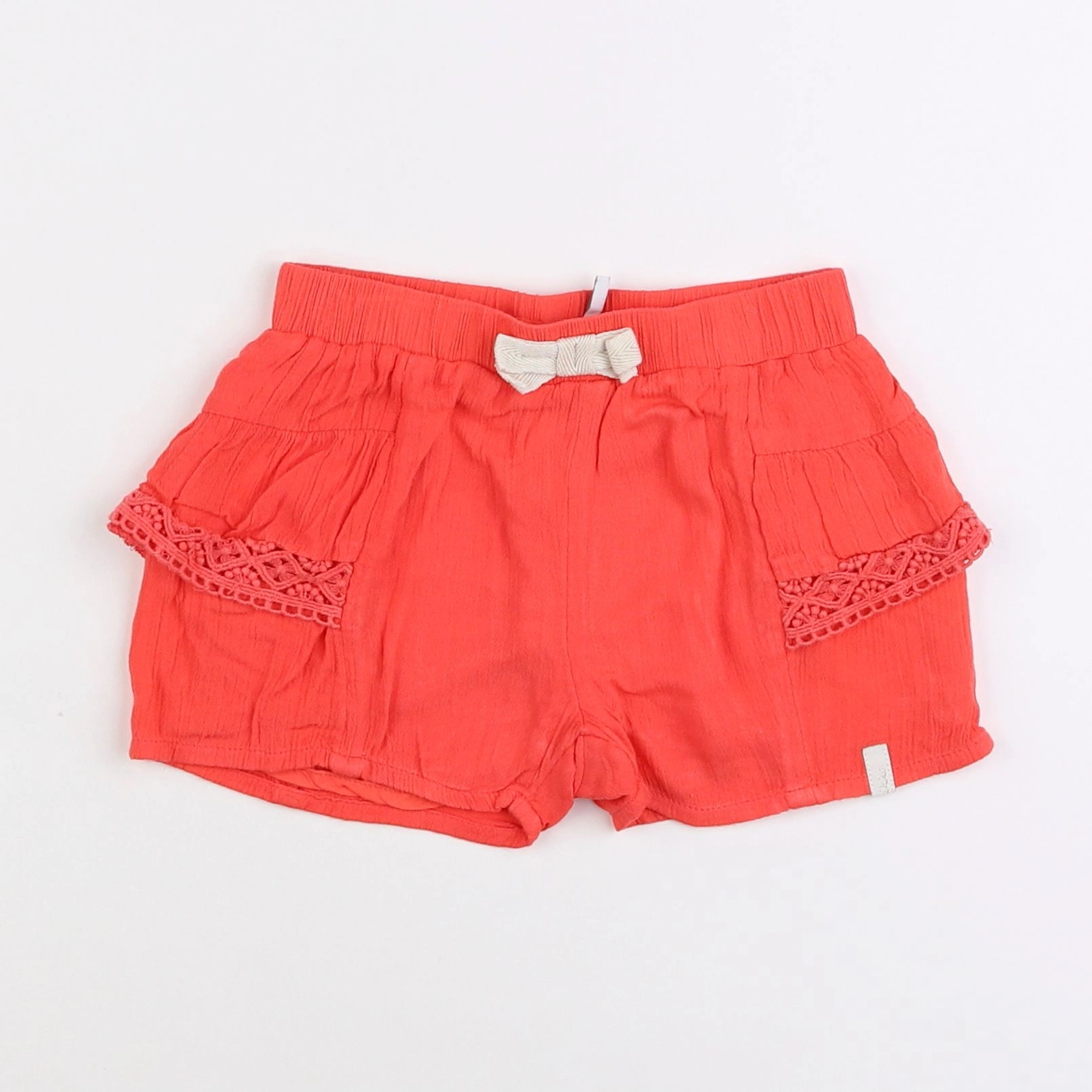 IKKS - short rouge - 3 ans