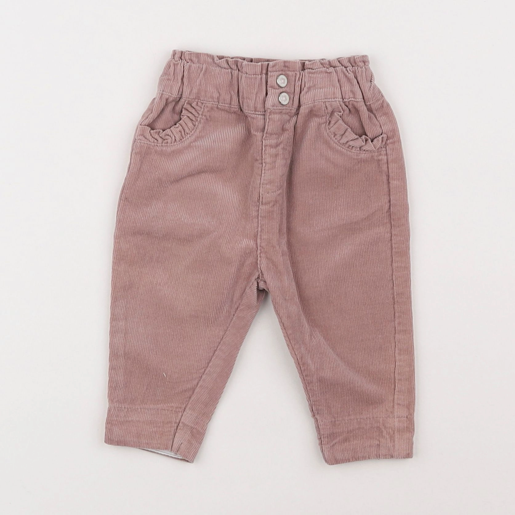 Vertbaudet - pantalon rose - 3 mois