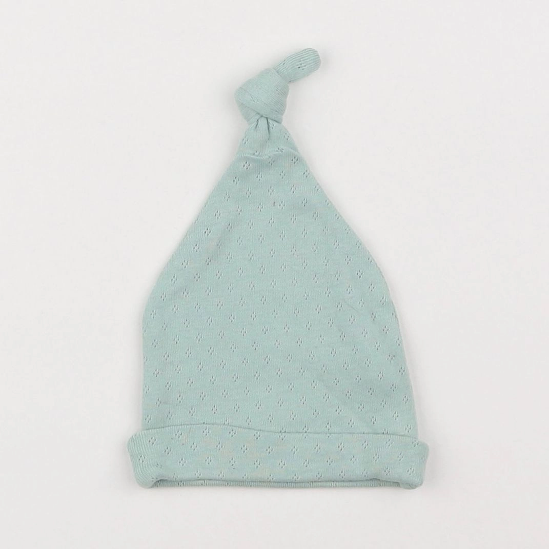 Vertbaudet - bonnet de naissance vert - 0/1 mois