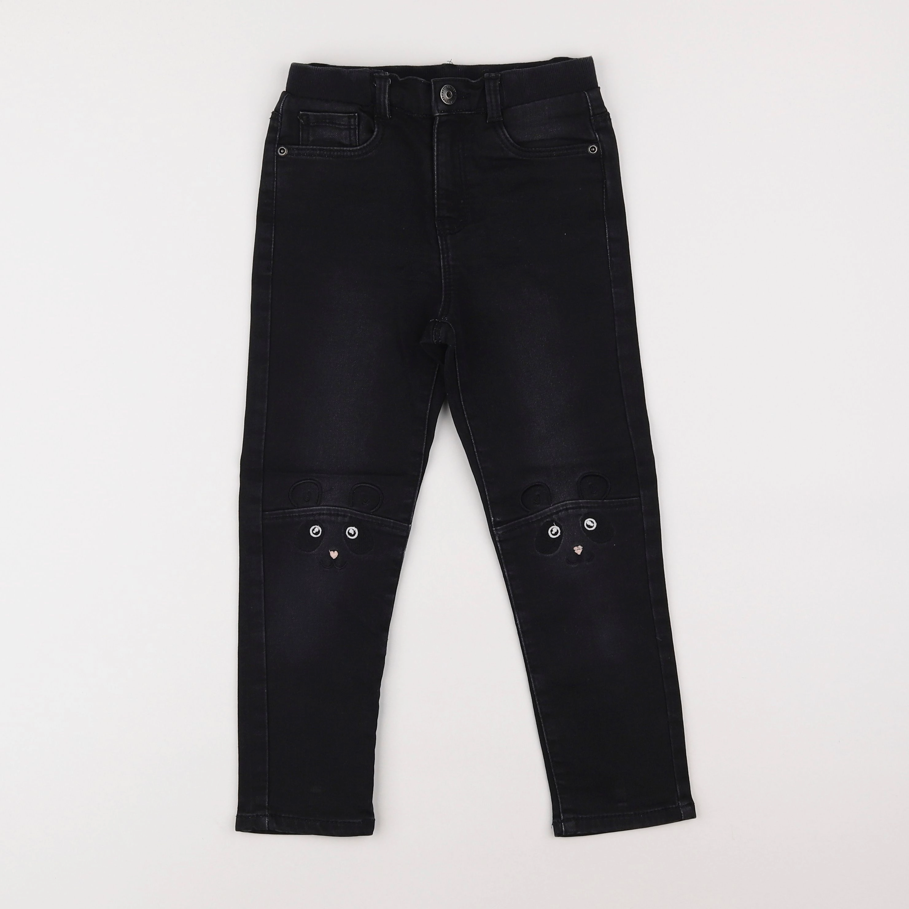 Vertbaudet - jegging noir - 6 ans