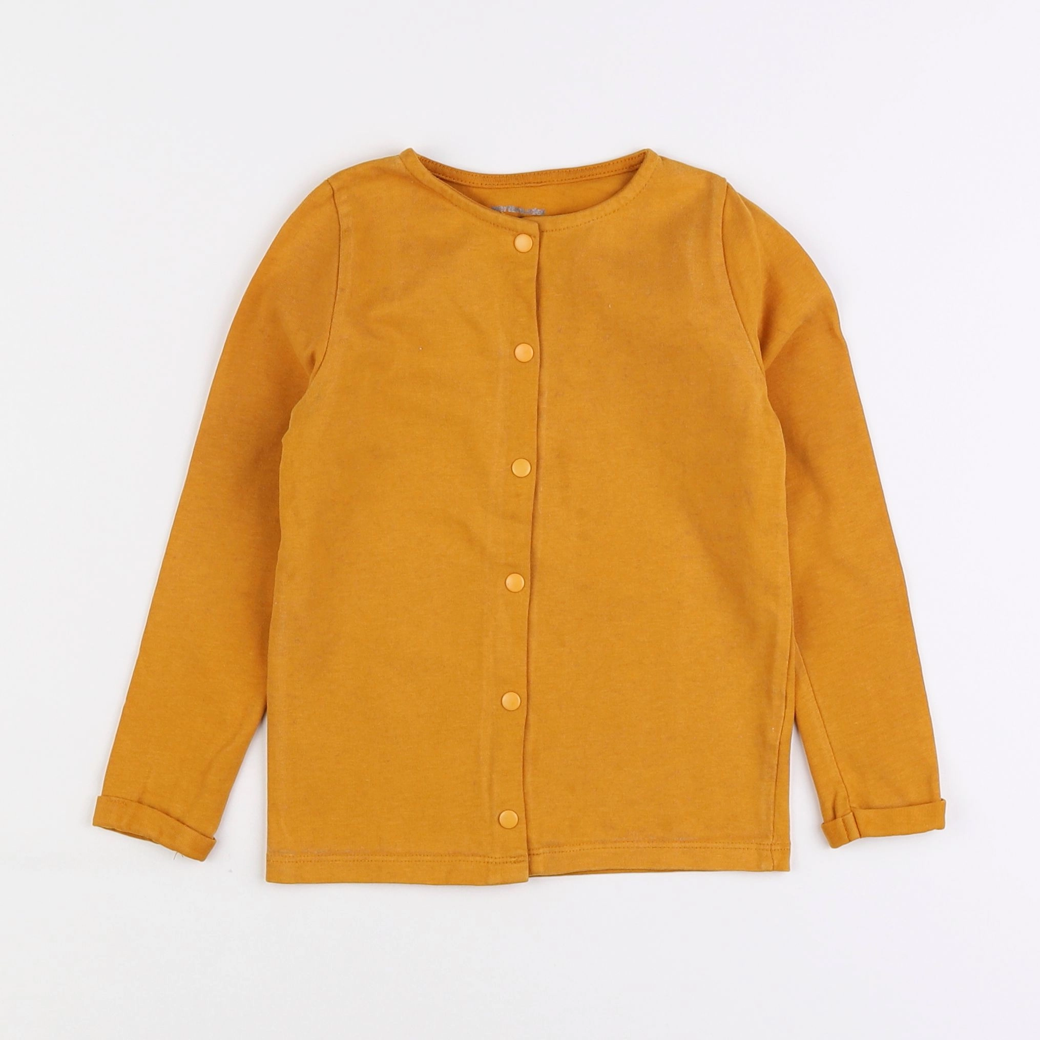 Vertbaudet - sweat jaune - 4 ans