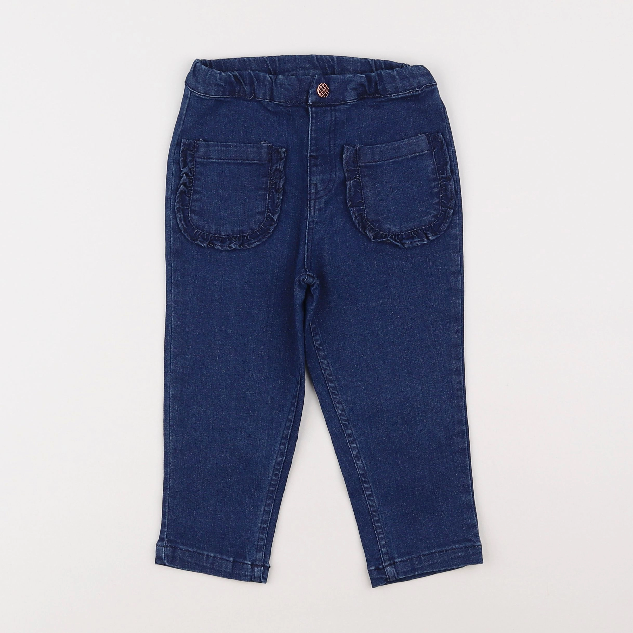 Carrément Beau - pantalon bleu - 2 ans