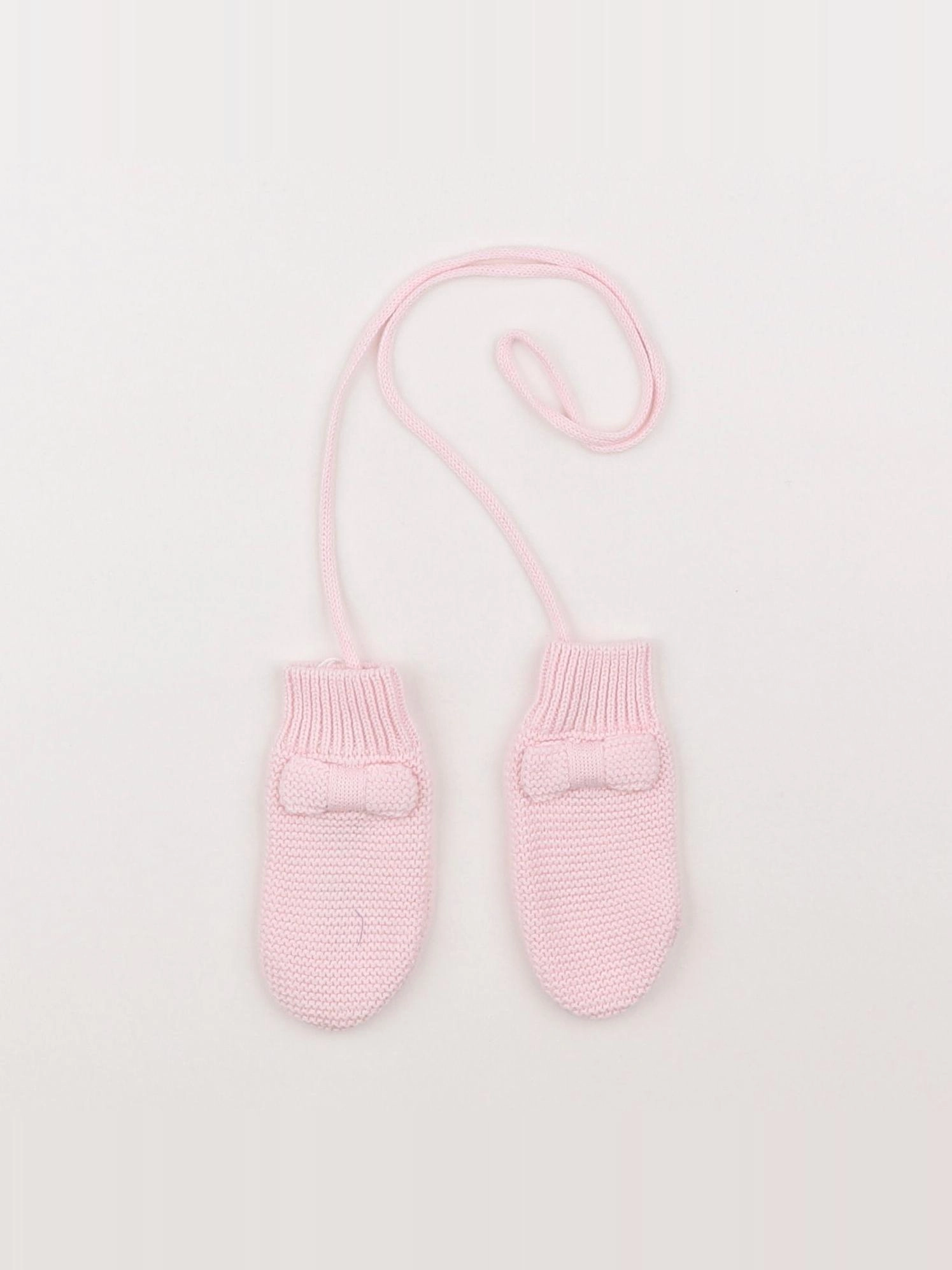 Jacadi - moufles rose - 18 mois