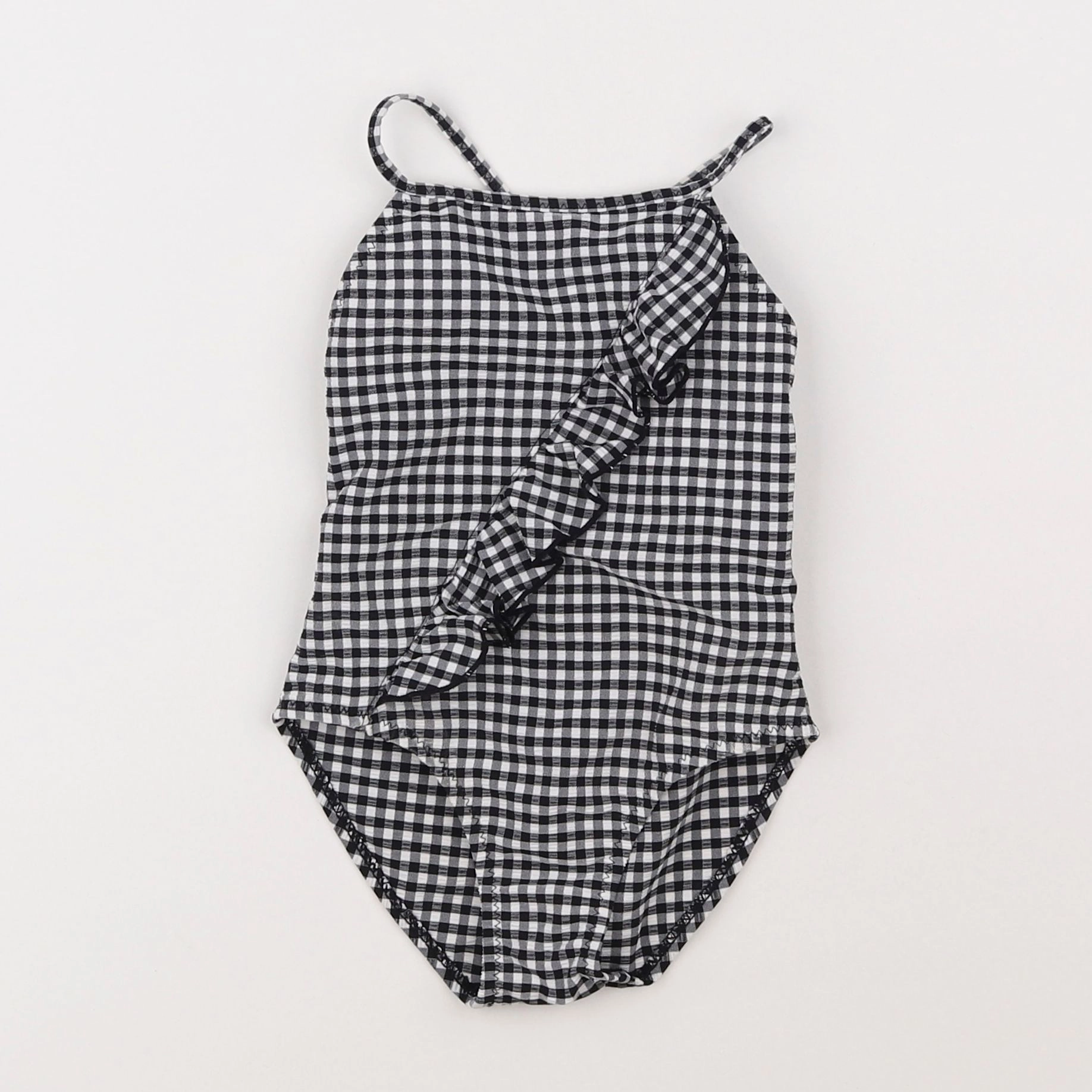 Zara - maillot de bain blanc, noir - 2/3 ans