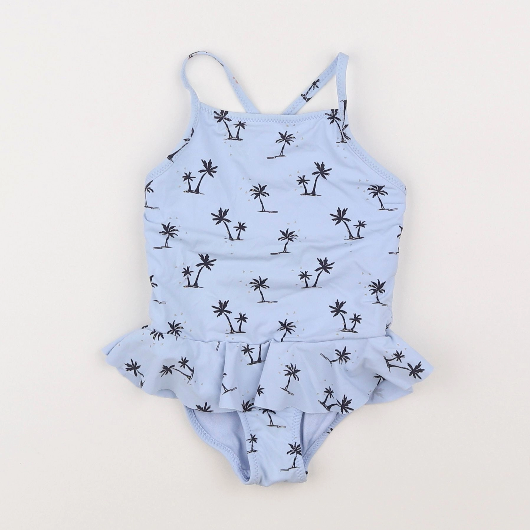 Zara - maillot de bain bleu - 2/3 ans