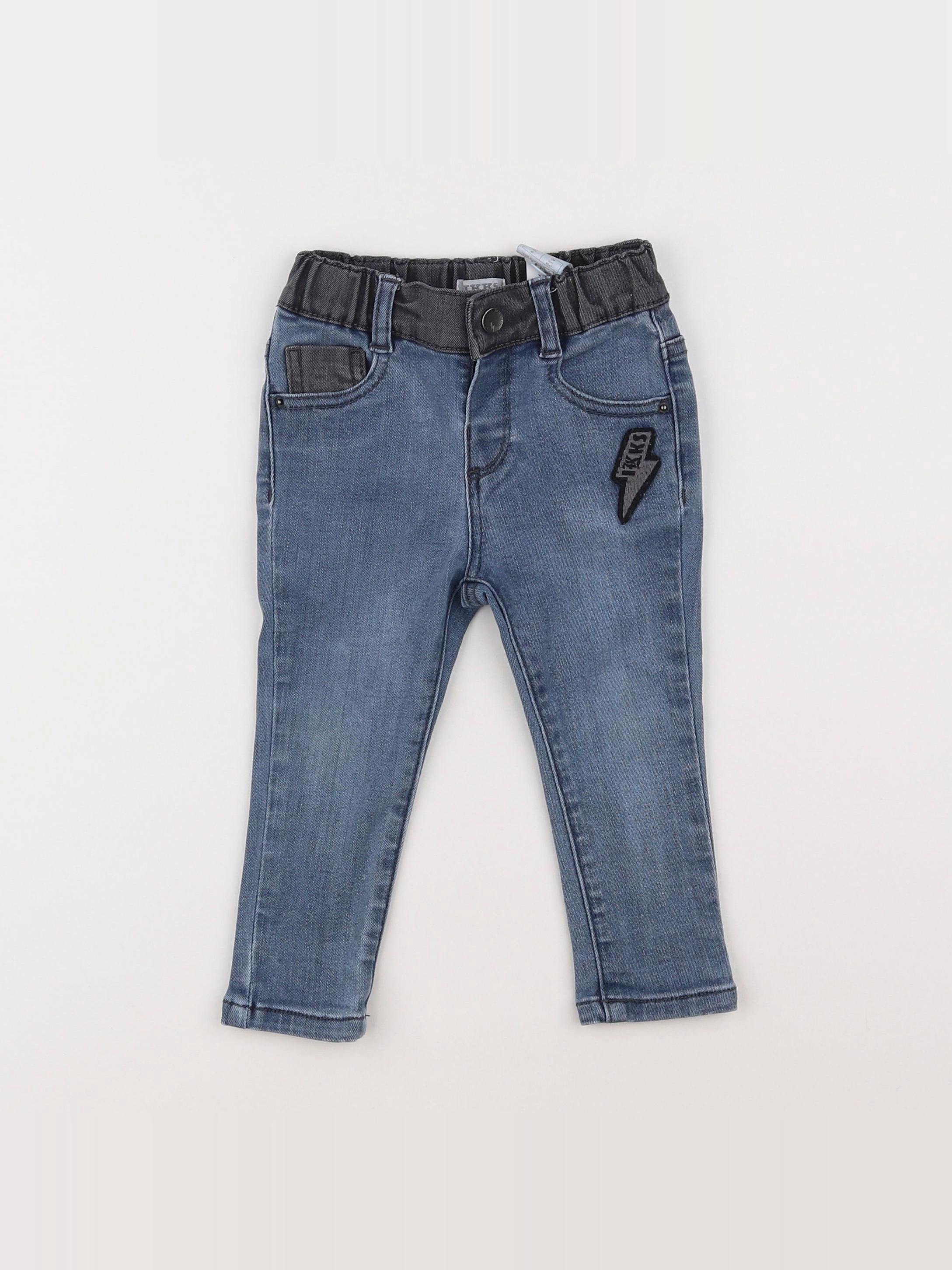 IKKS - jean bleu - 18 mois