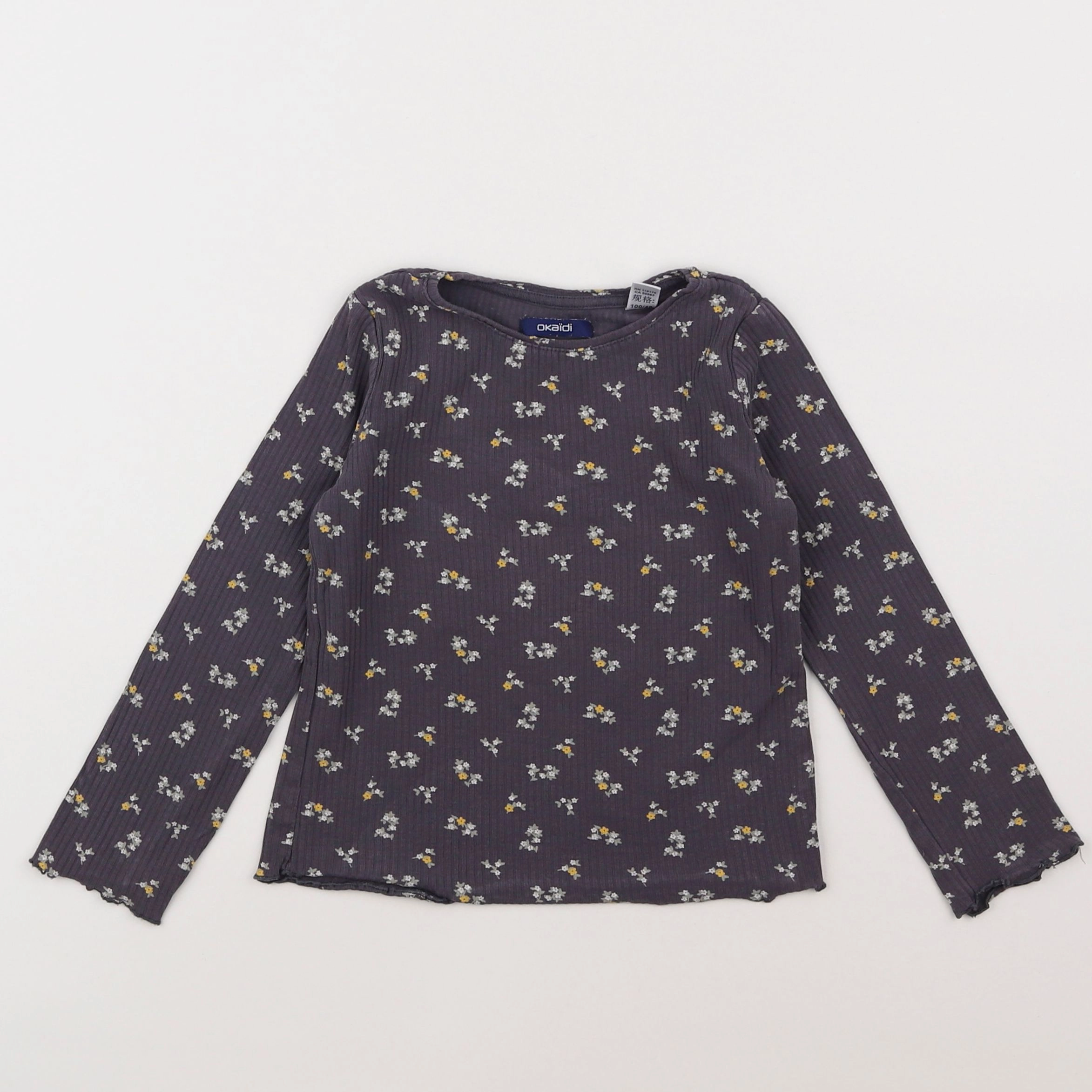 Okaidi - tee-shirt gris - 3 ans