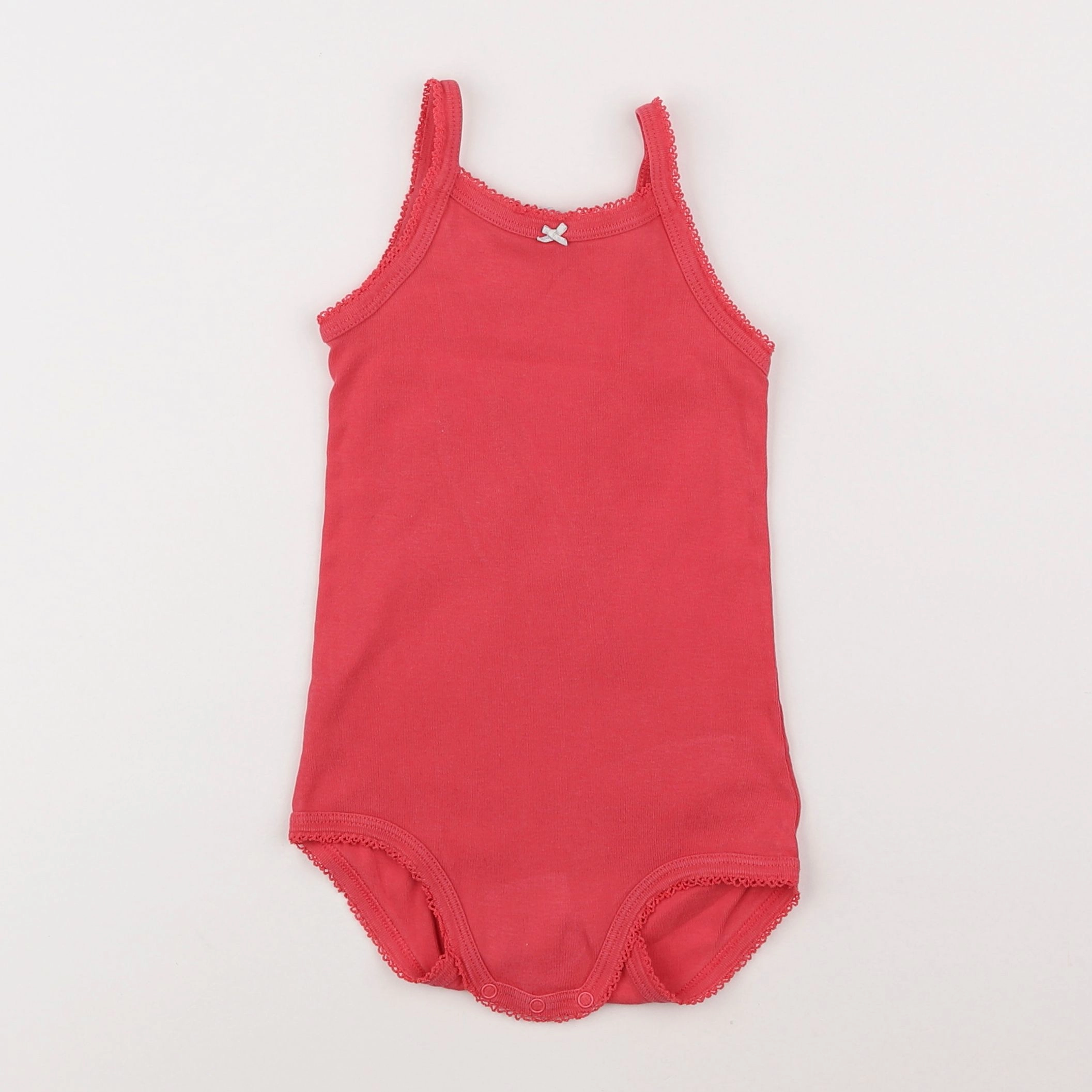 Petit Bateau - body rose - 3 ans