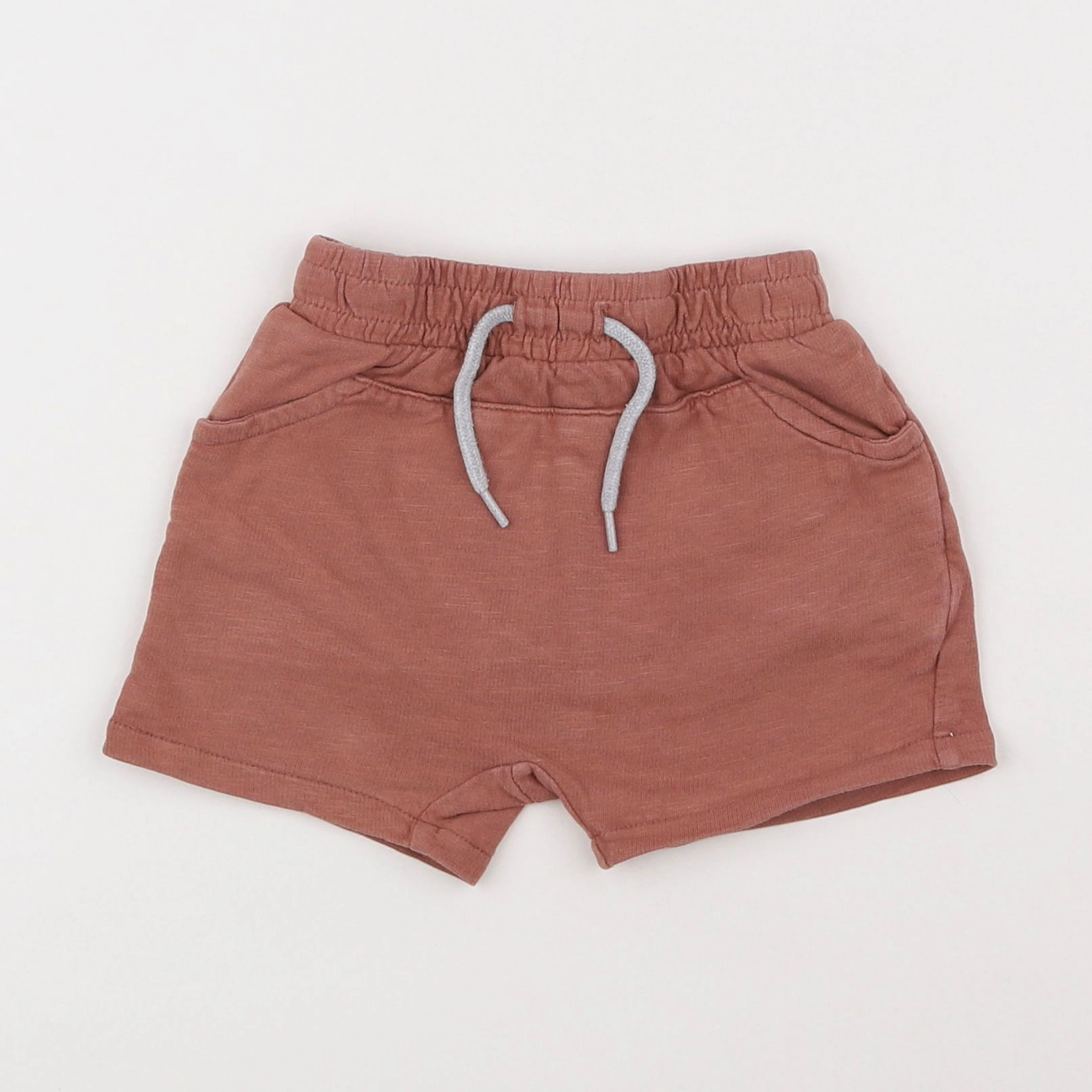 Vertbaudet - short marron - 18 mois