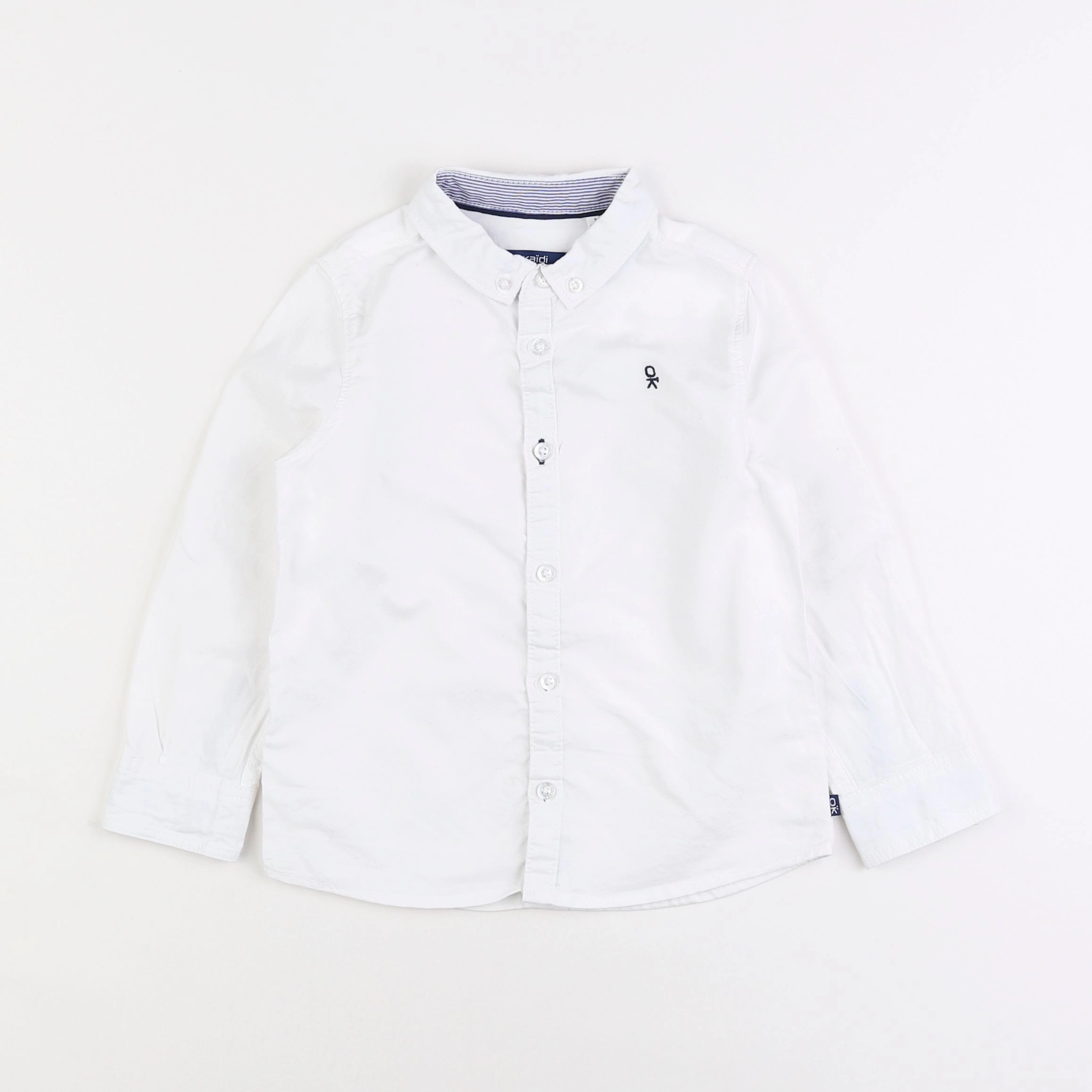 Okaidi - chemise blanc - 3 ans