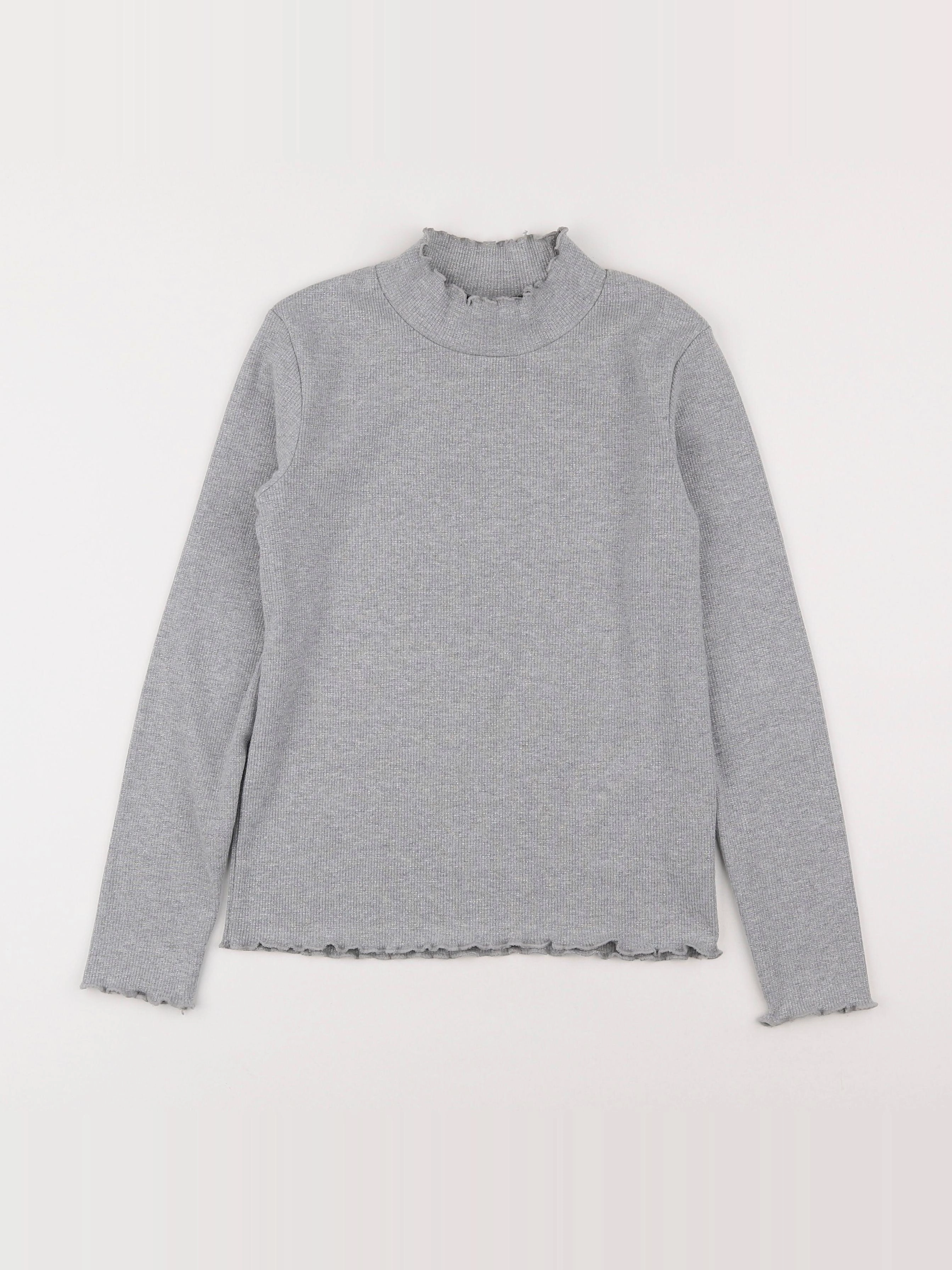Tape à l'oeil - sous-pull gris - 10 ans