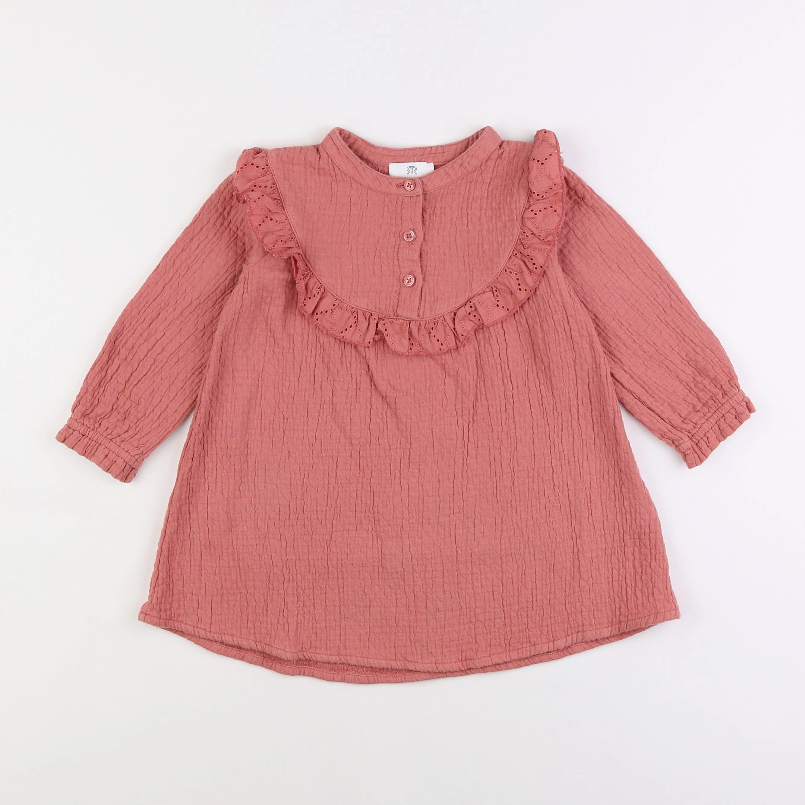 La Redoute - robe rose - 2 ans