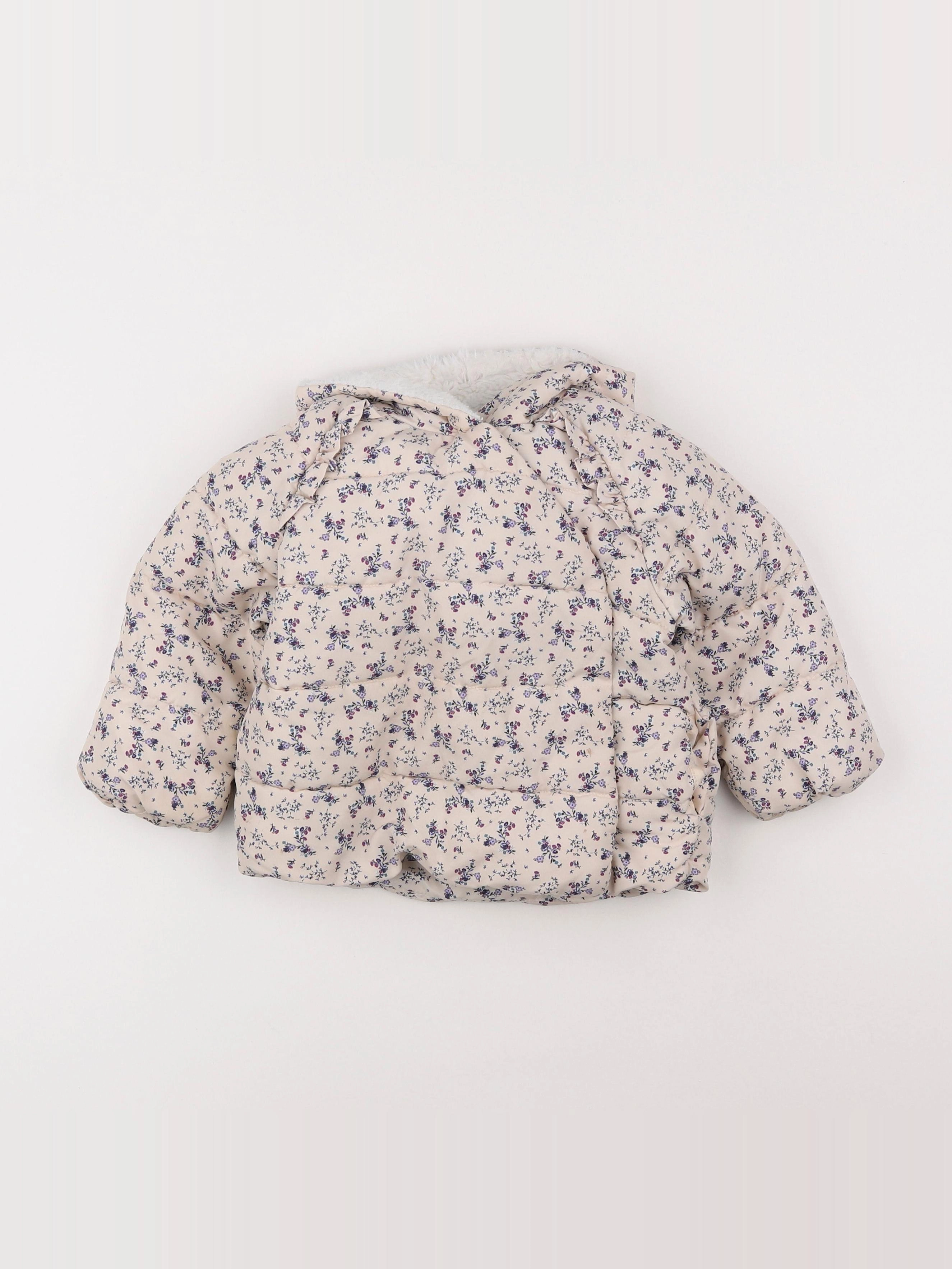 Vertbaudet - doudoune multicolore - 2 ans