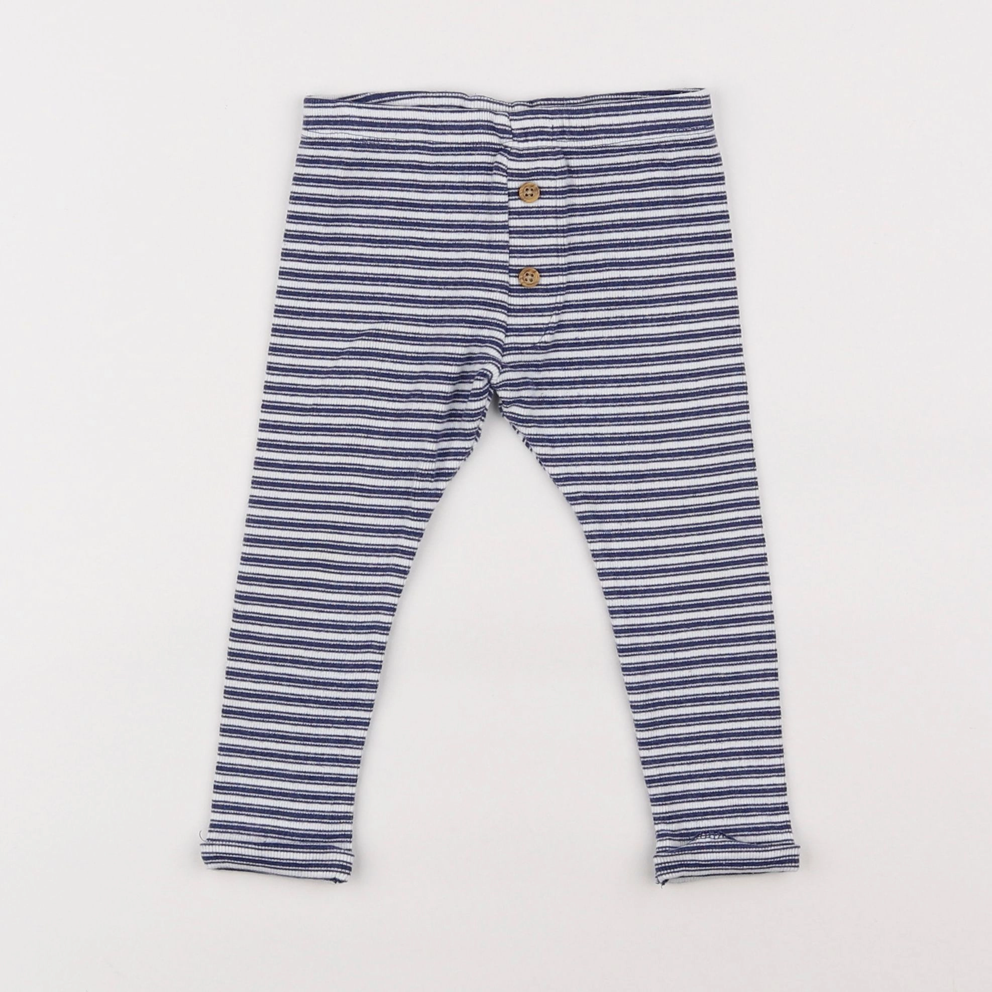 Marks & Spencer  - legging blanc, bleu - 2 ans