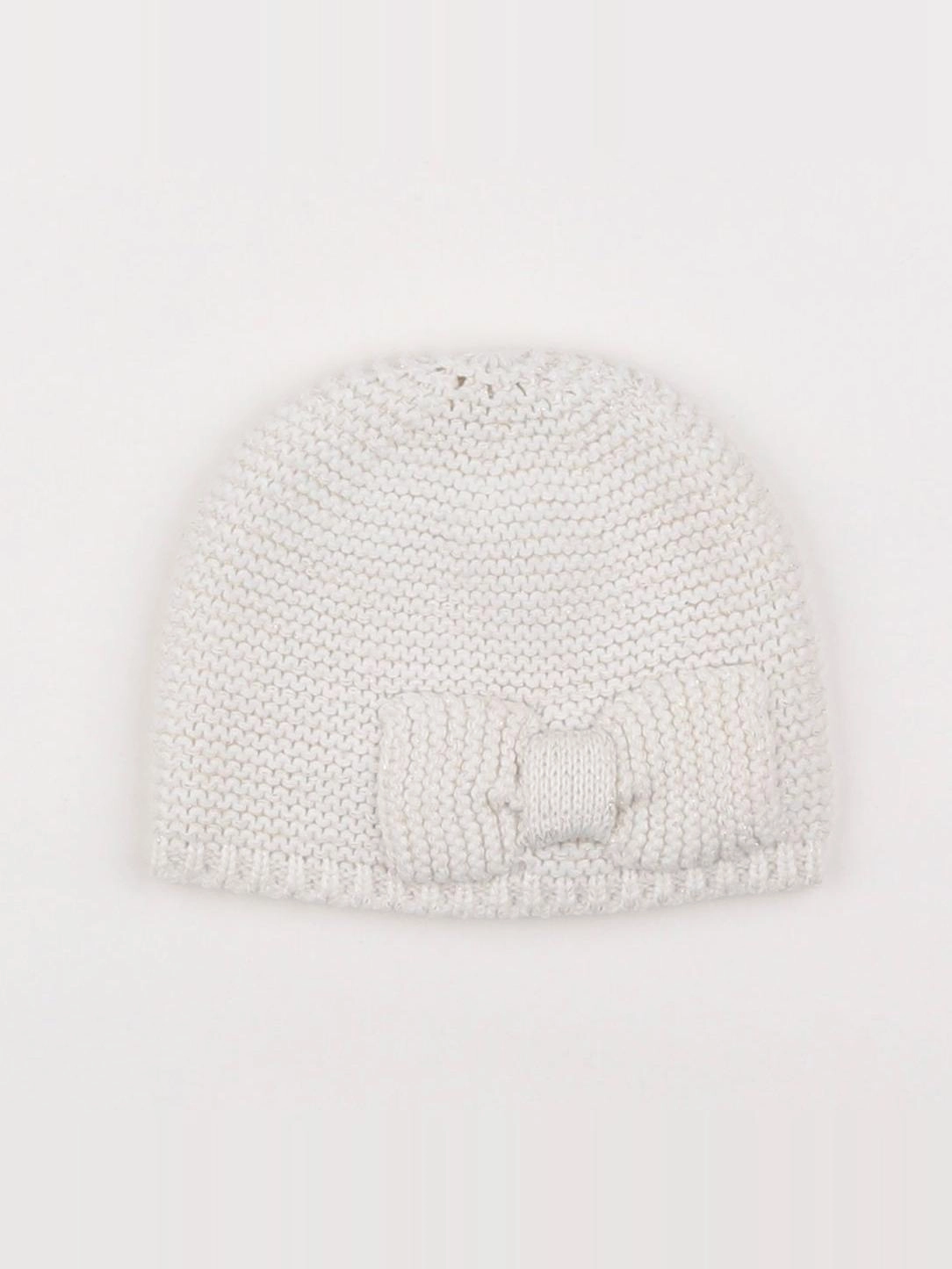 Vertbaudet - bonnet blanc - 2/3 ans