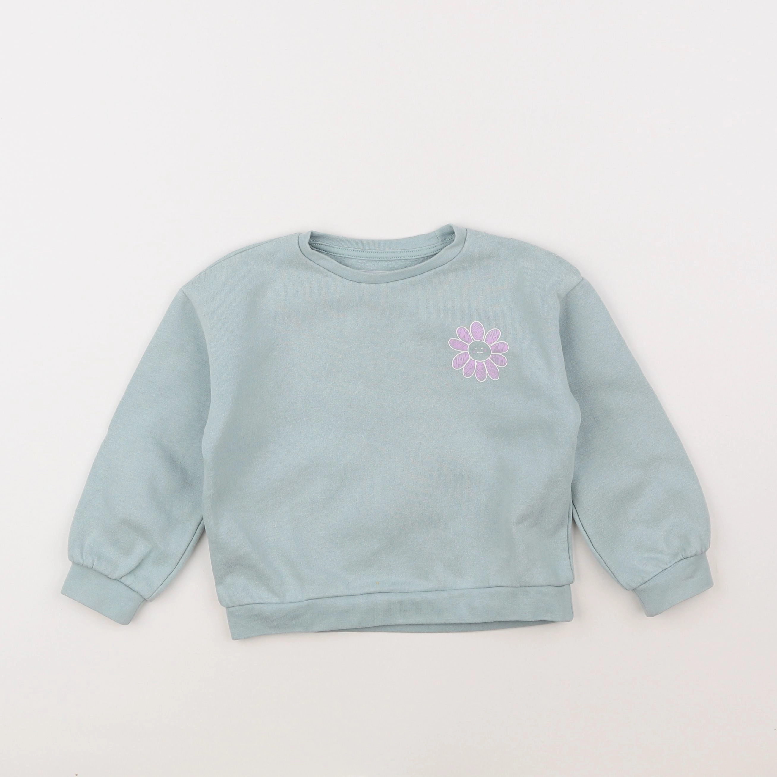 Vertbaudet - sweat bleu - 4 ans