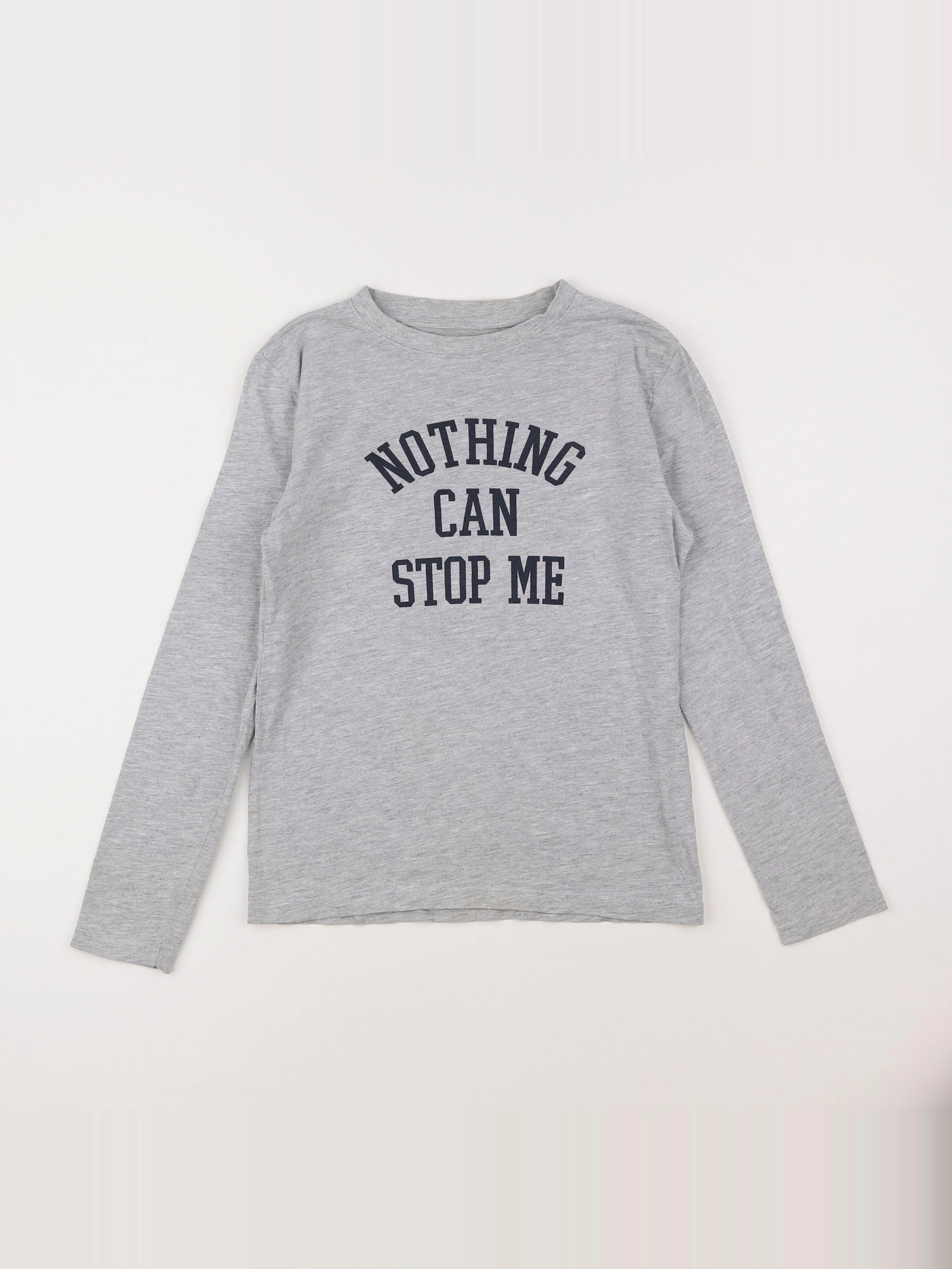 La Redoute - tee-shirt gris - 12 ans