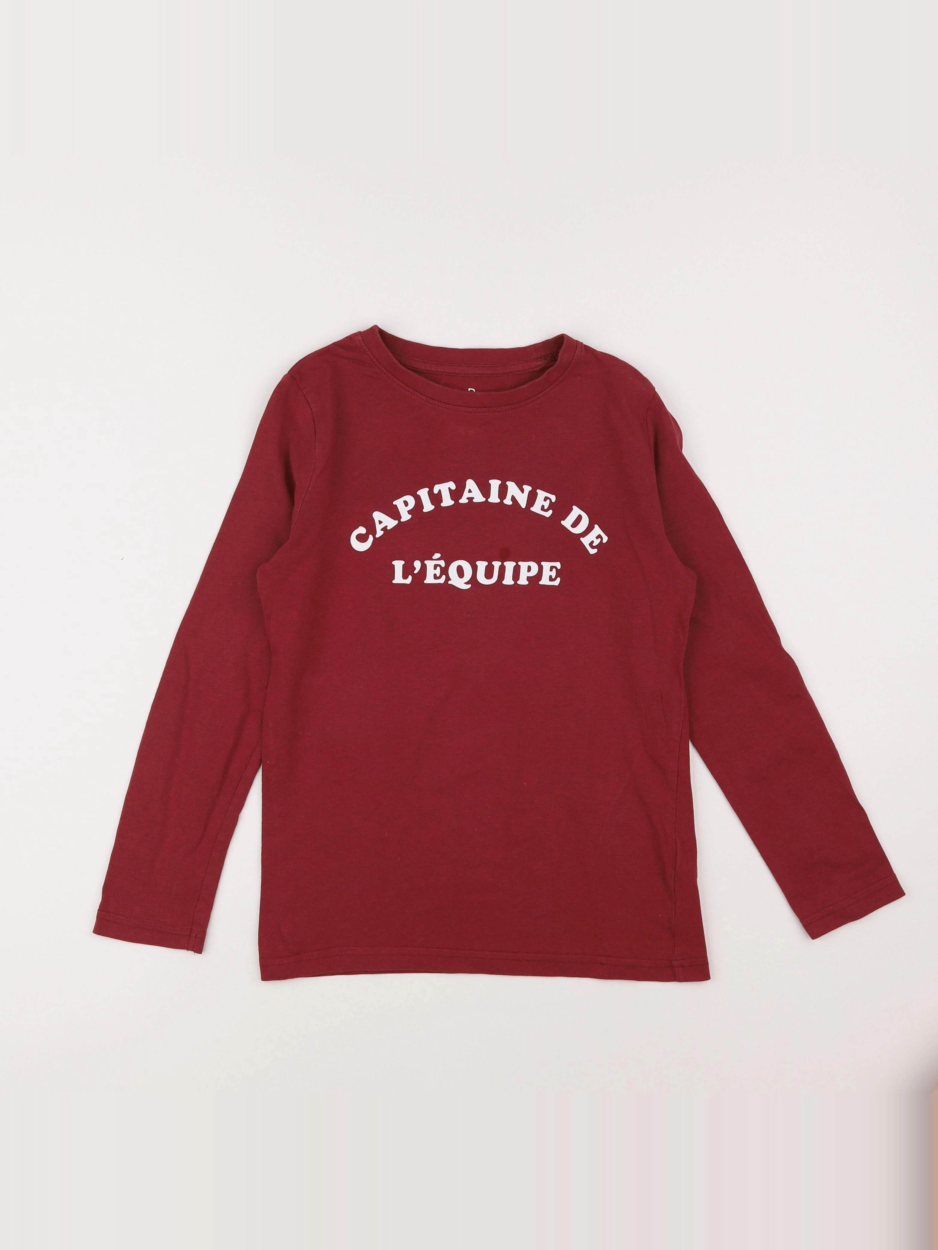 La Redoute - tee-shirt rouge - 10 ans