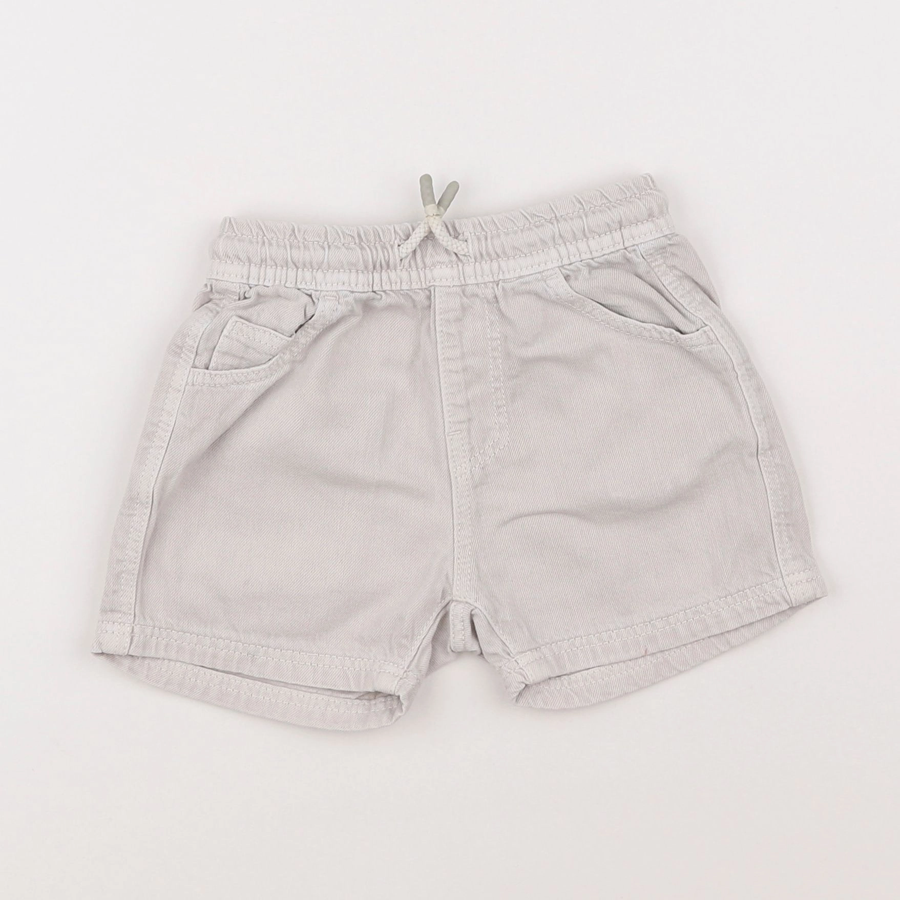 Zara - short beige - 12/18 mois