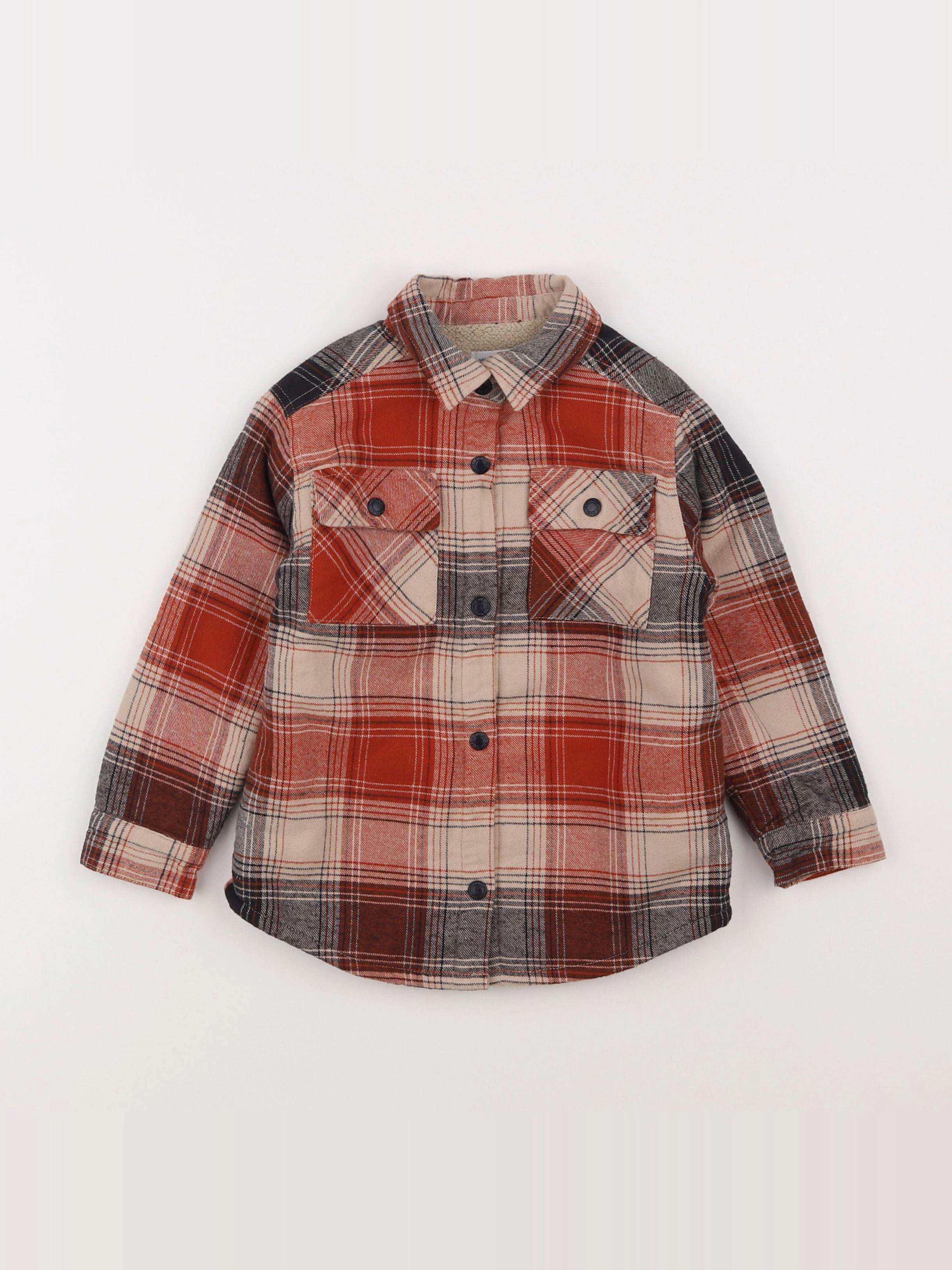 Vertbaudet - chemise multicolore - 3 ans