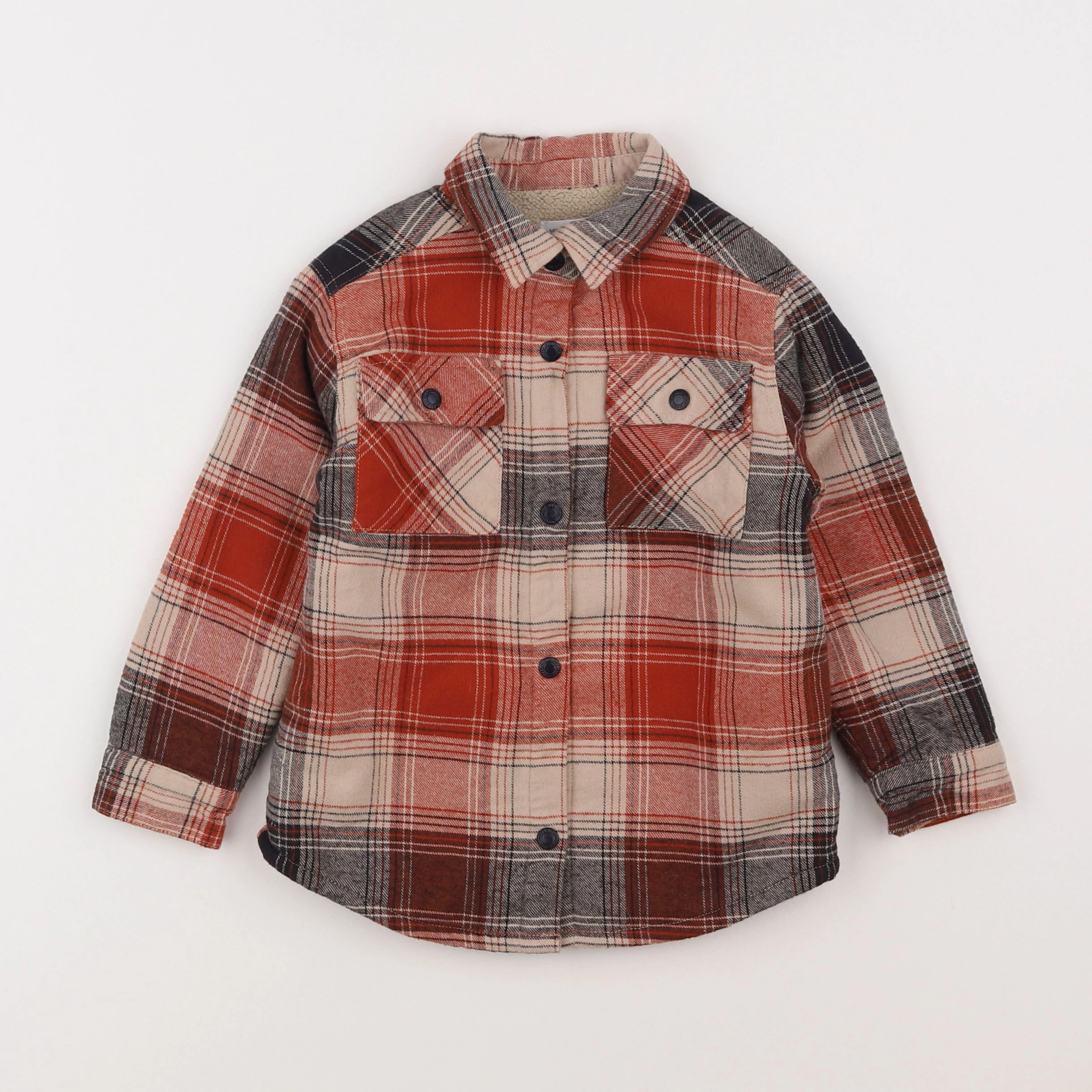 Vertbaudet - chemise multicolore - 3 ans