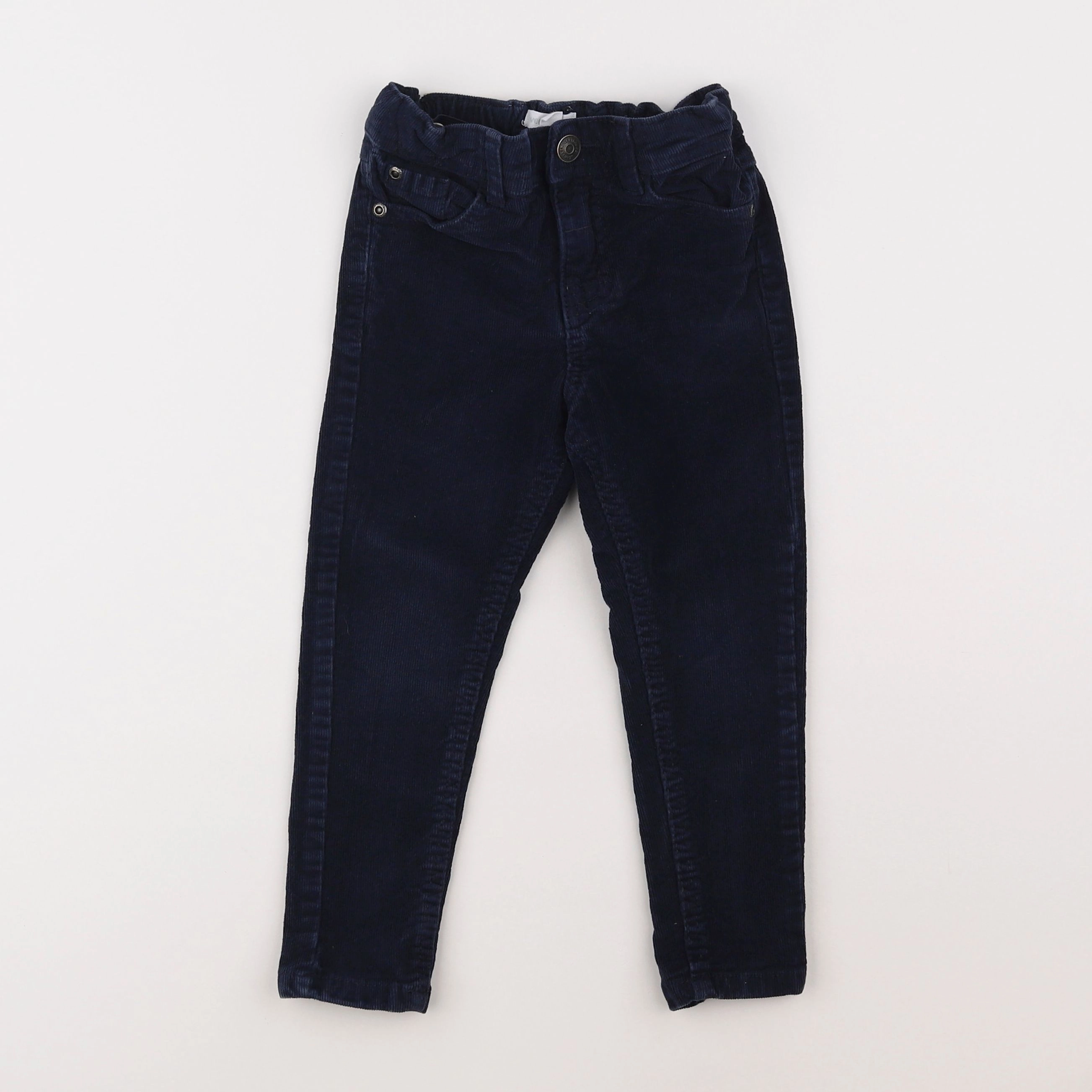 Vertbaudet - pantalon bleu - 3 ans