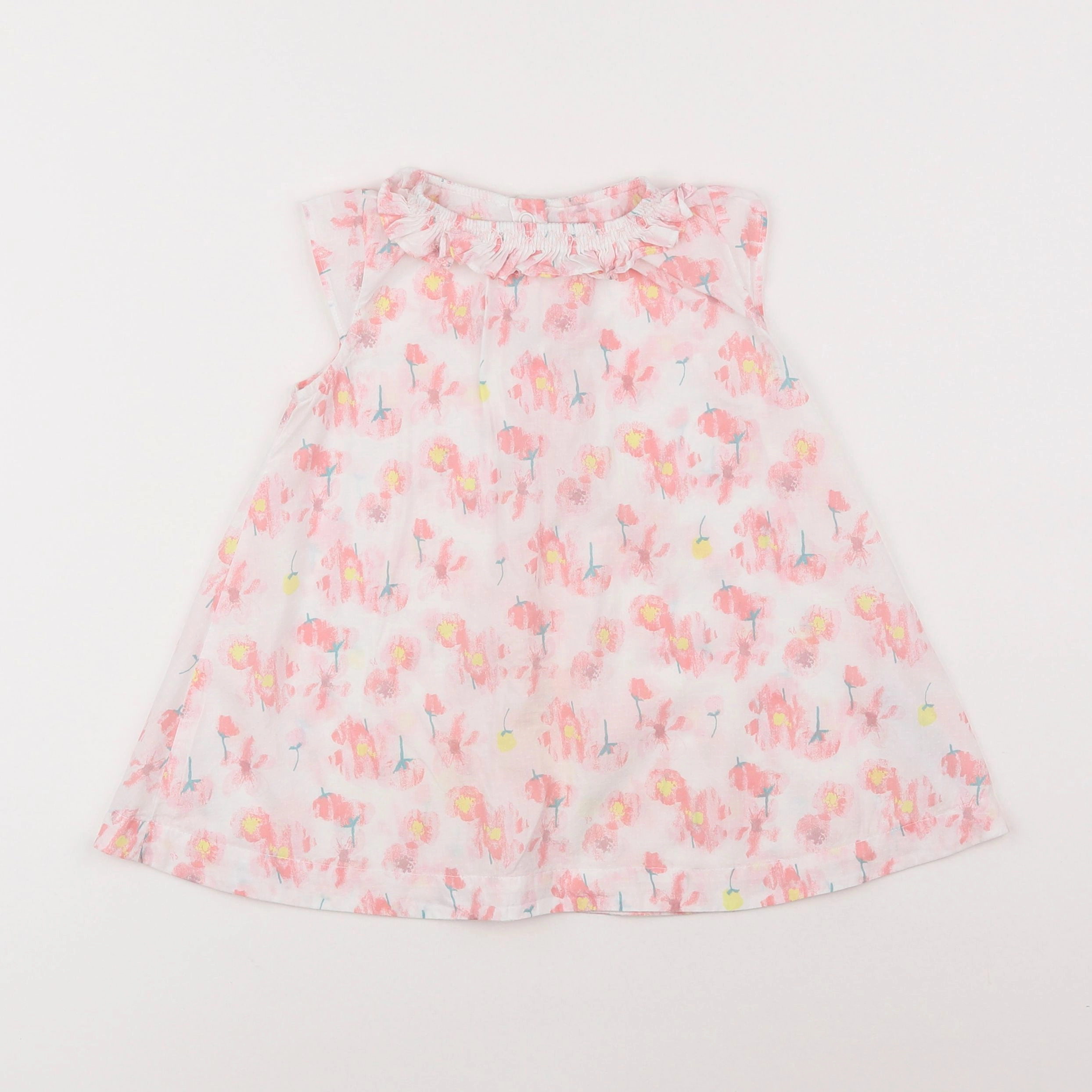 Petit Bateau - robe rose - 18 mois