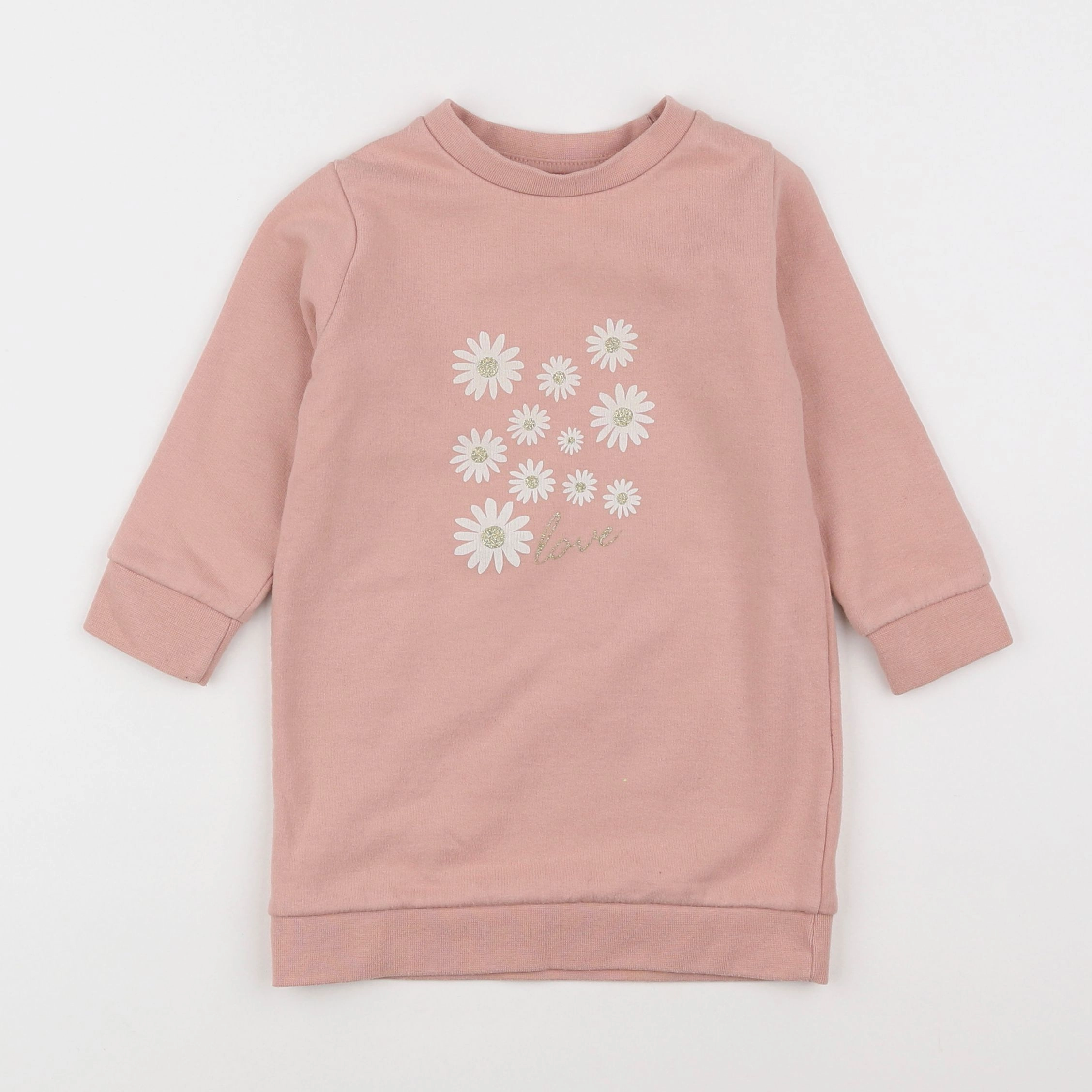 Vertbaudet - robe rose - 2 ans