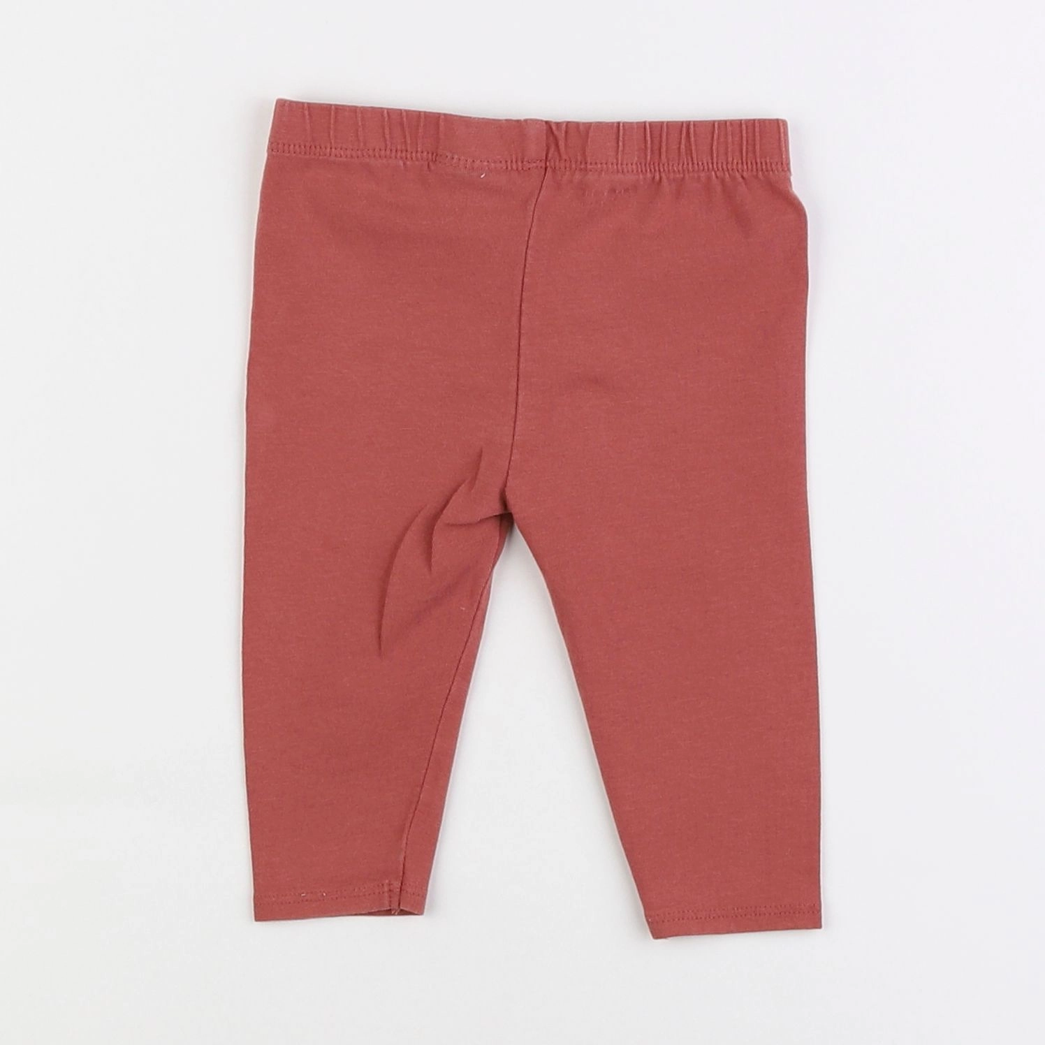 Vertbaudet - legging rouge - 9 mois