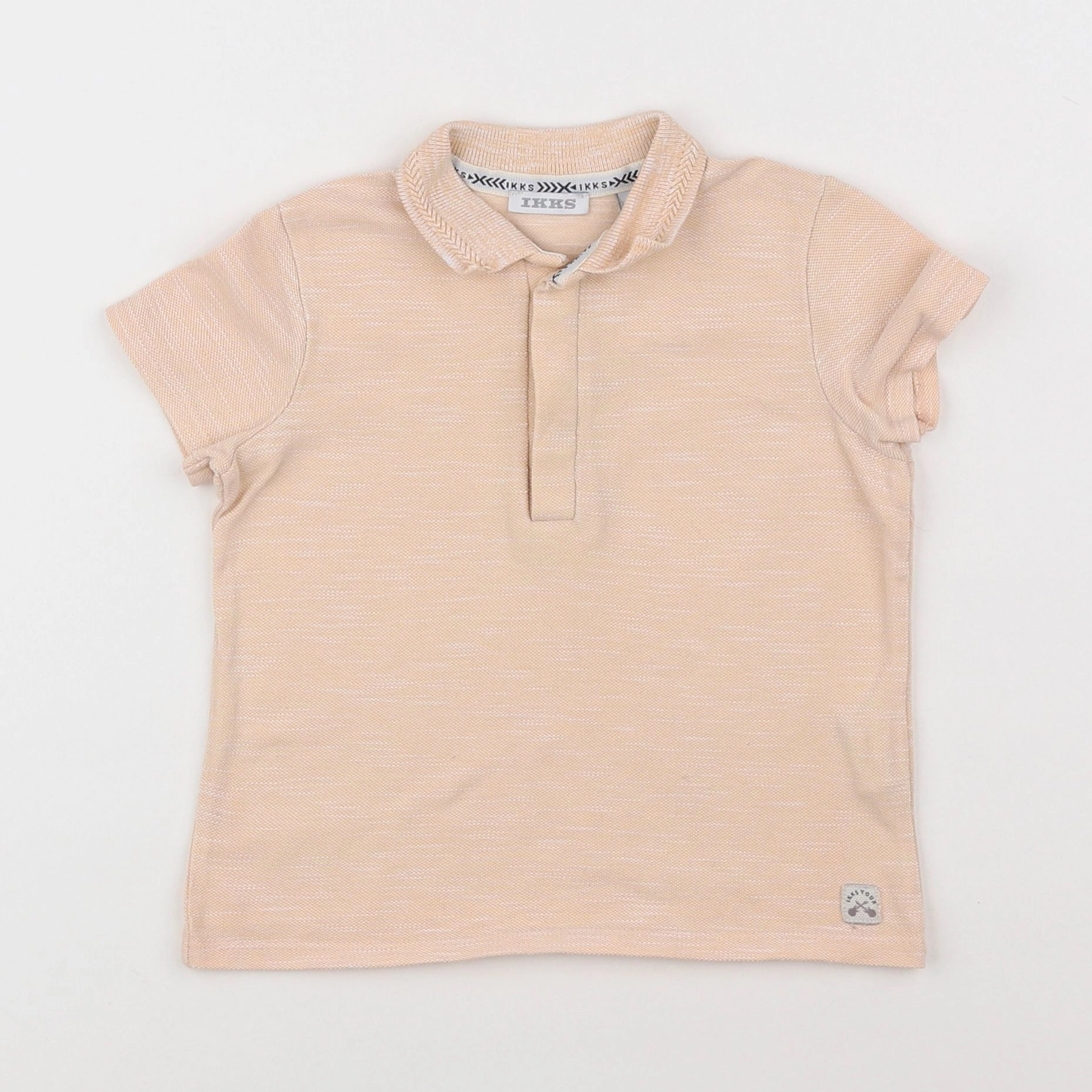 IKKS - polo imprimé au dos orange - 18 mois
