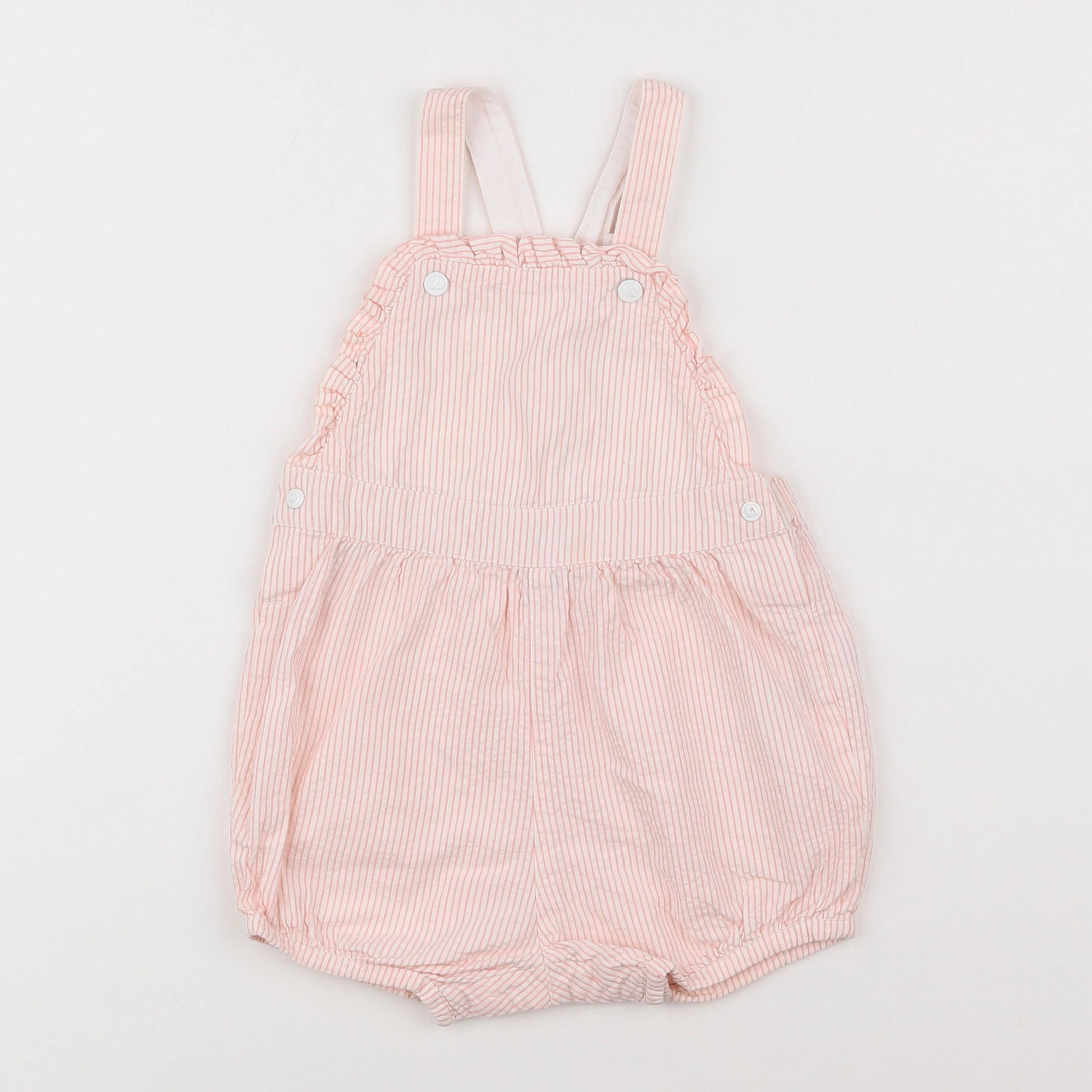 Petit Bateau - combinaison rose - 2 ans