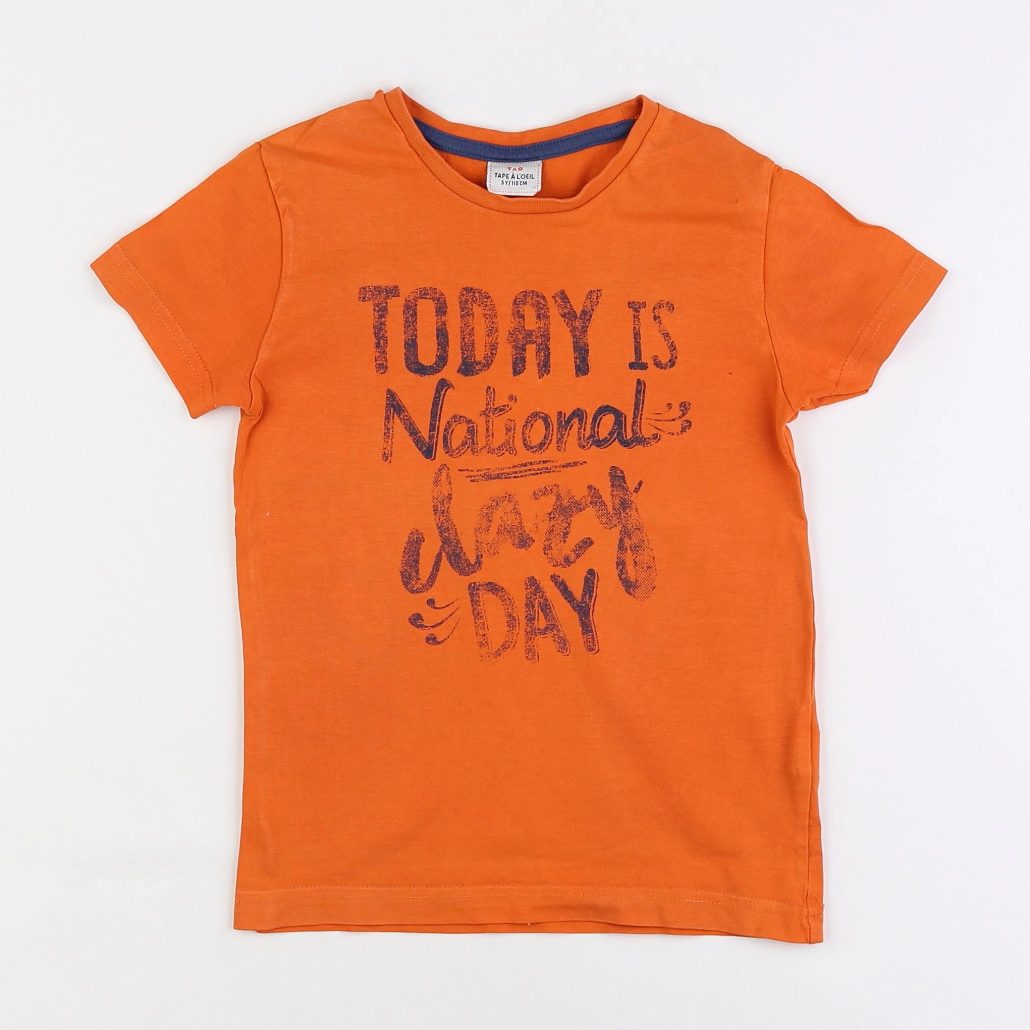 Tape à l'oeil - tee-shirt orange - 5 ans