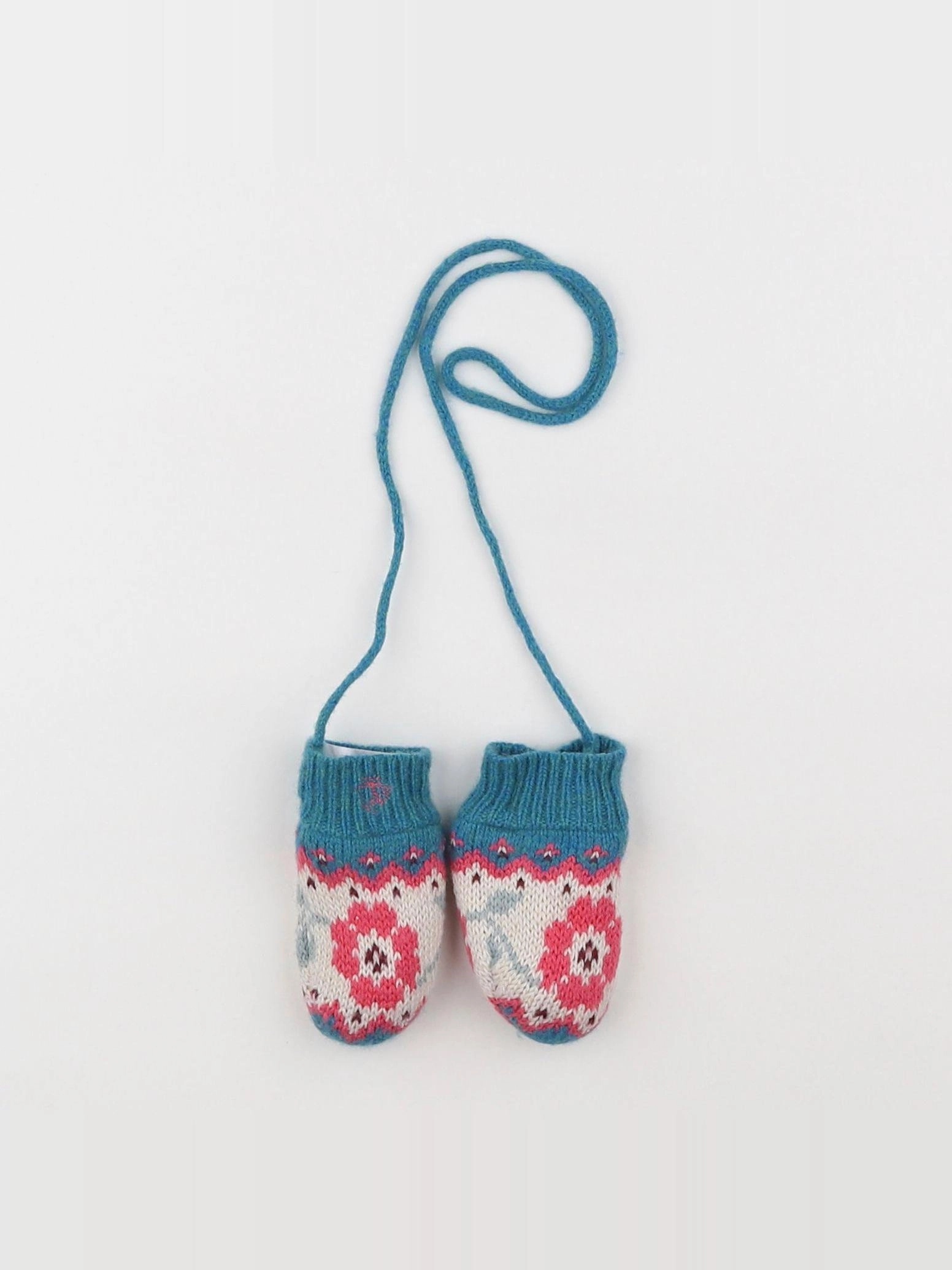 Petit Bateau - moufles multicolore - 3/6 mois