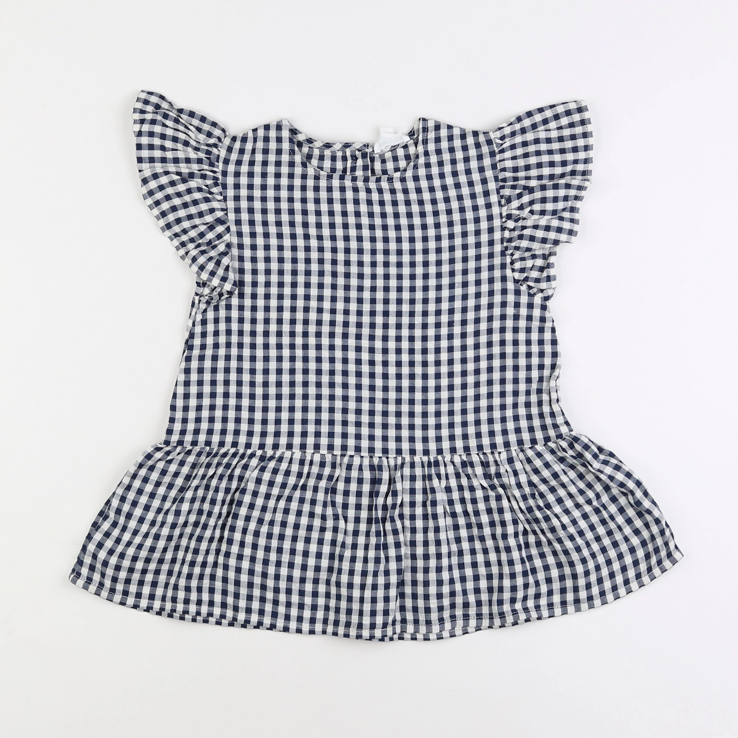 Vertbaudet - blouse bleu - 8 ans