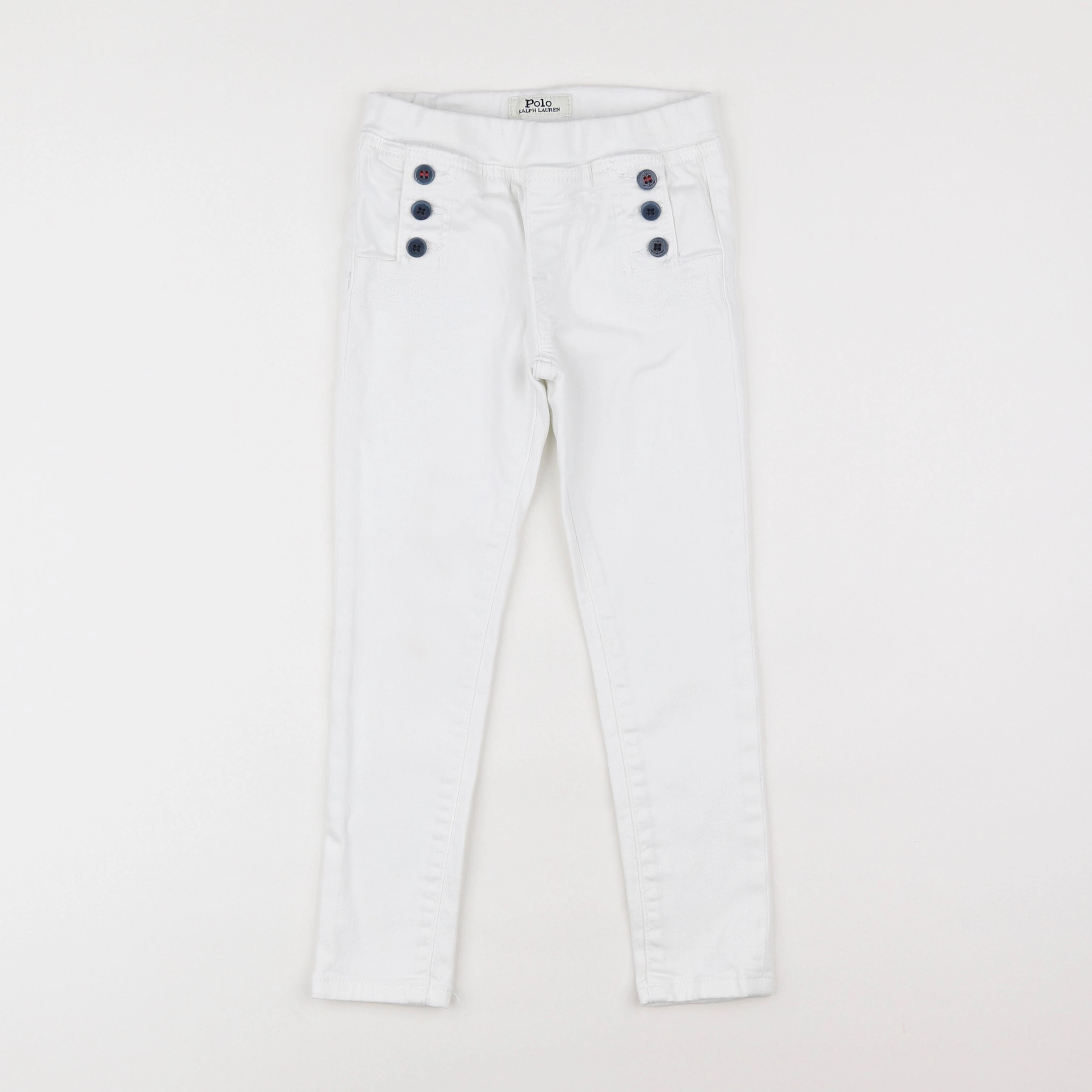 Ralph Lauren - jean blanc - 5 ans