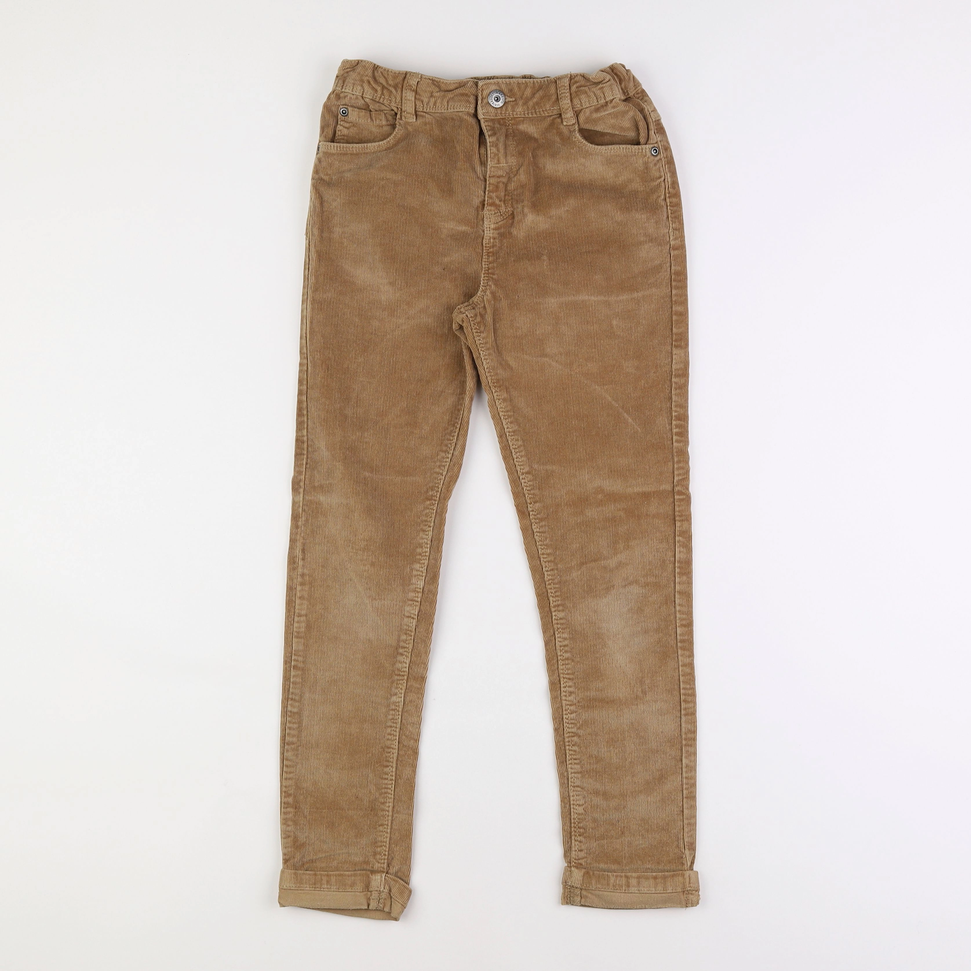 Vertbaudet - pantalon marron - 10 ans