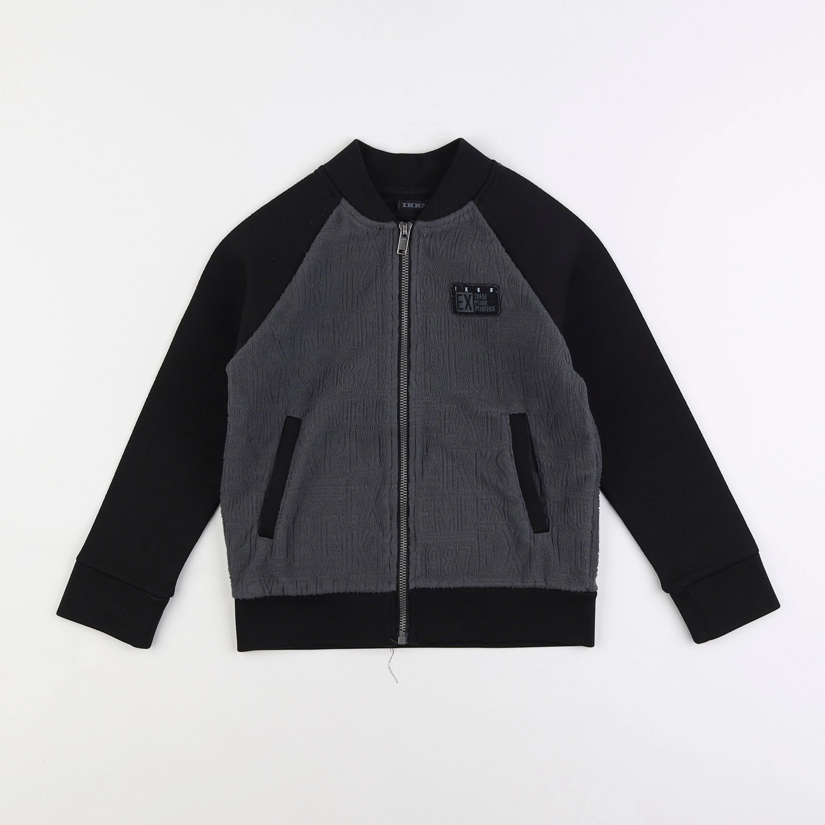 IKKS - veste noir, gris - 6 ans