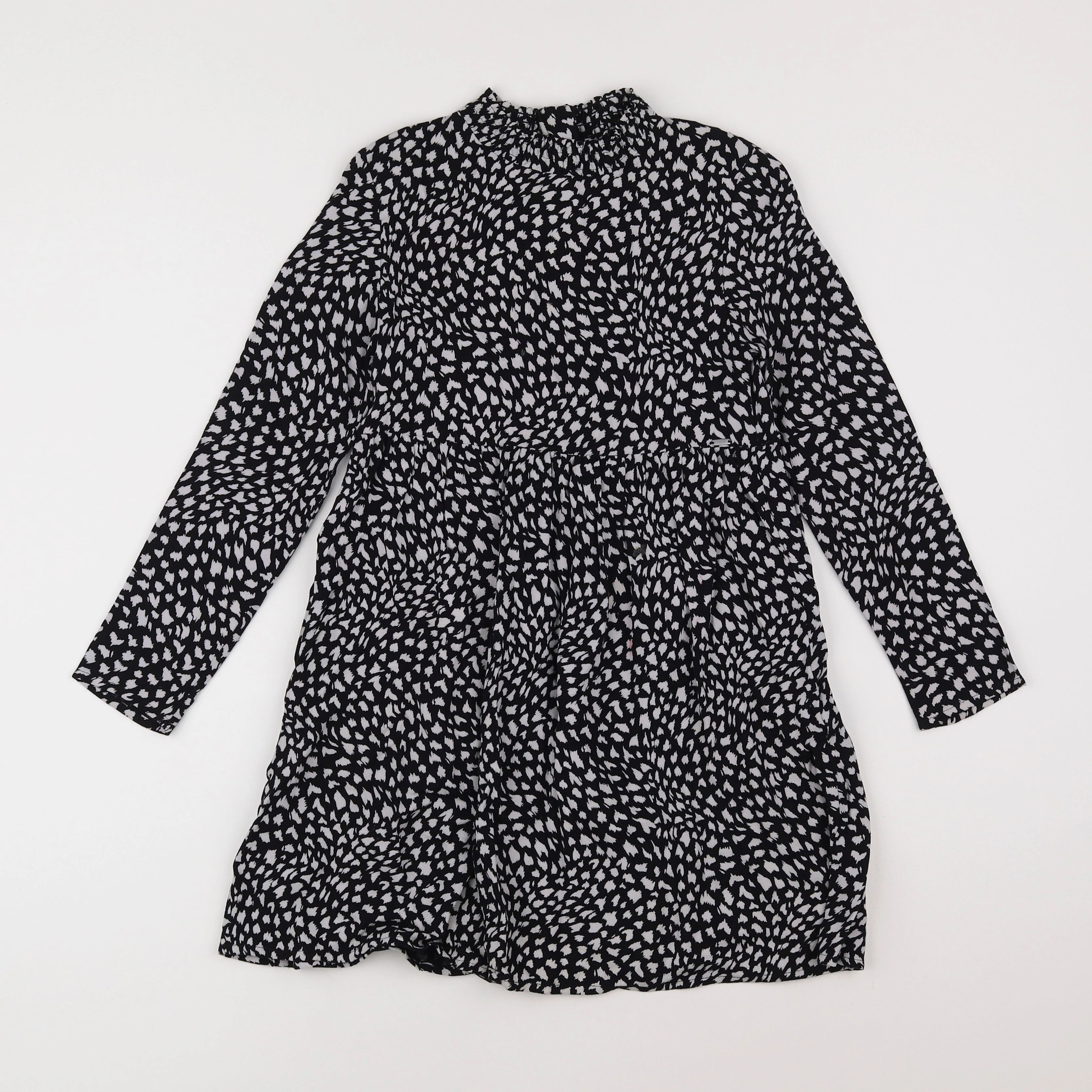 IKKS - robe noir - 8 ans