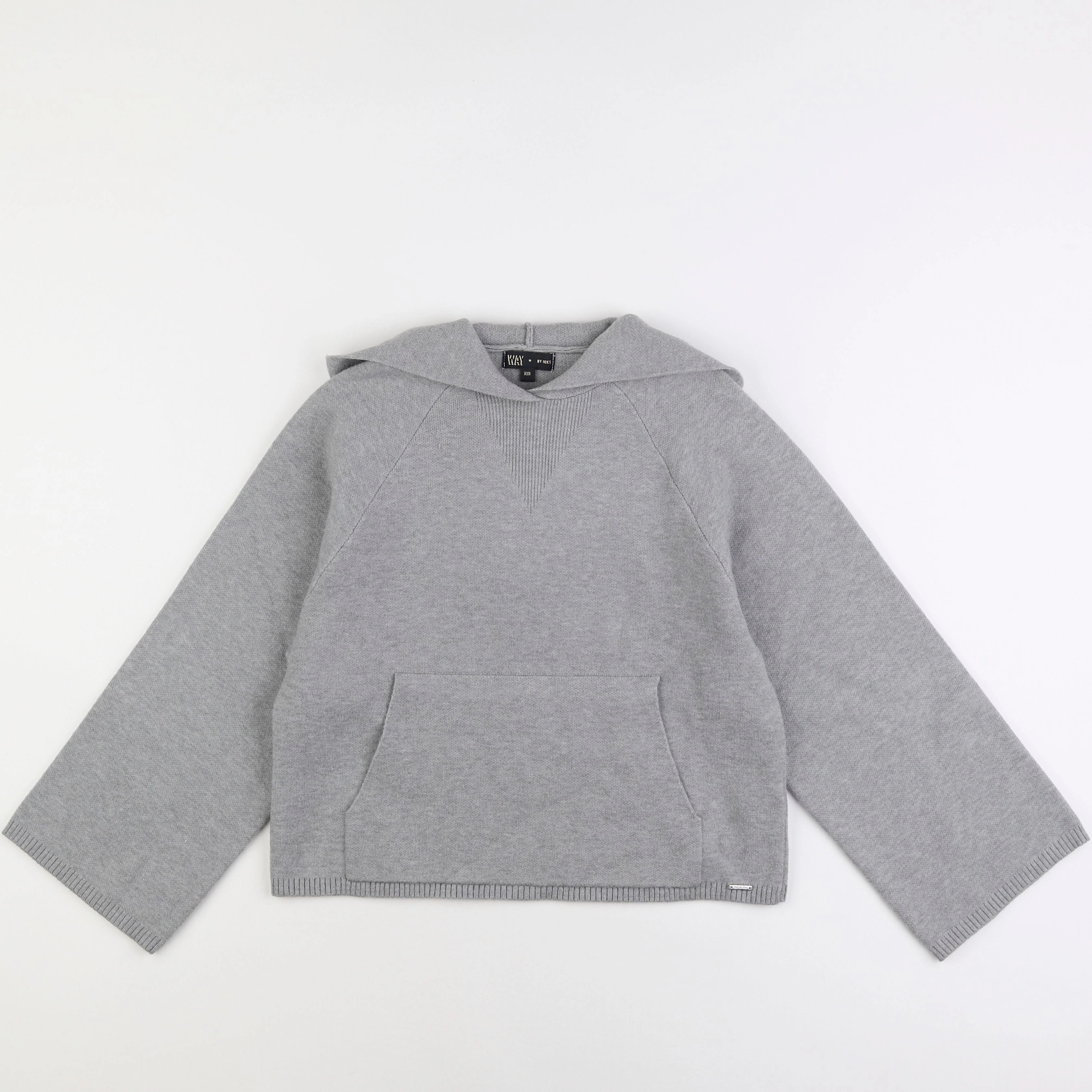 IKKS - pull gris - 10 ans