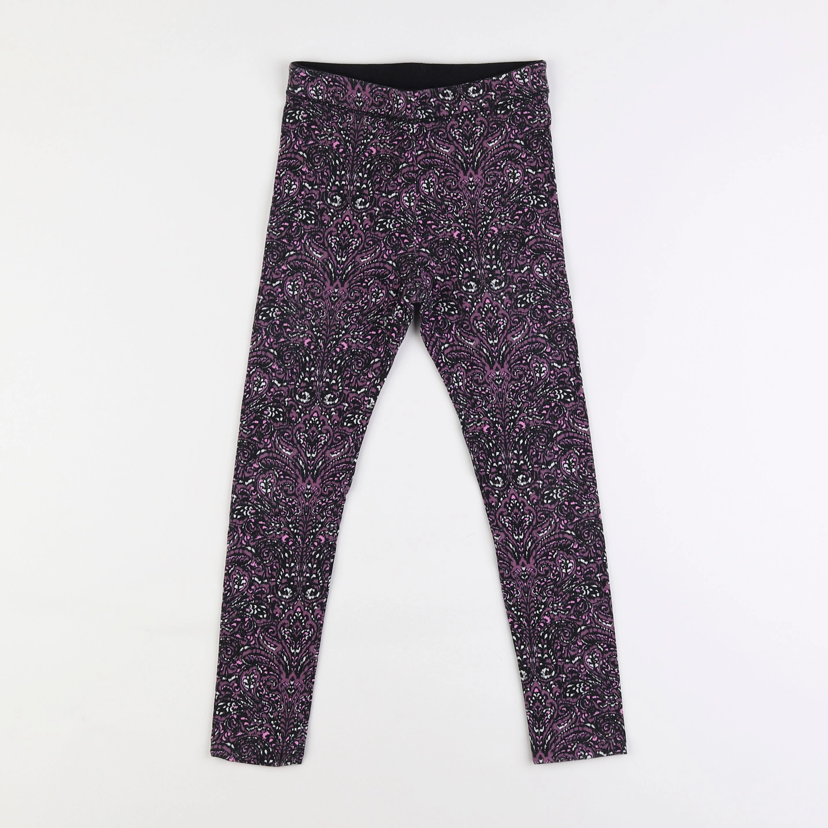 IKKS - legging réversible violet - 8 ans