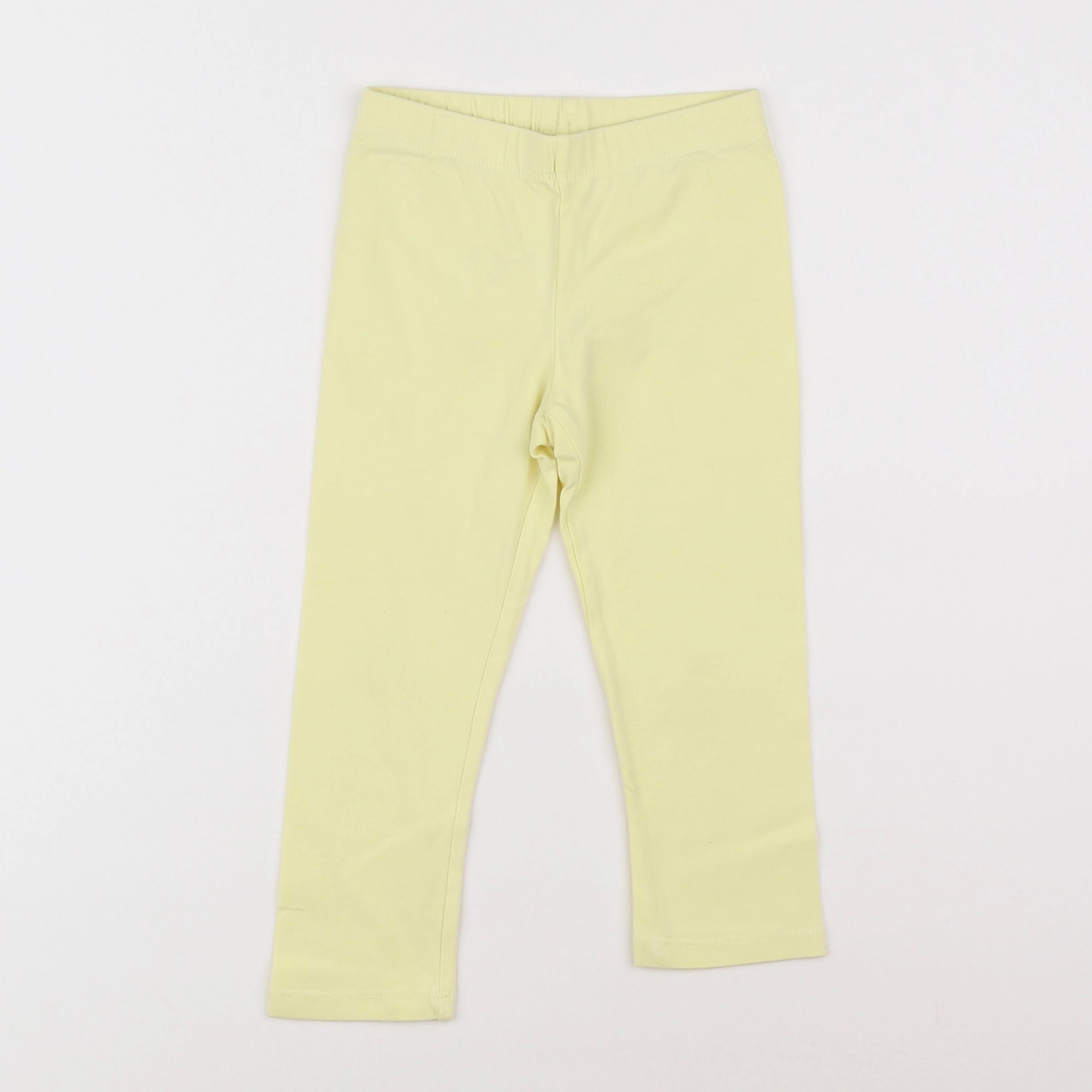 Vertbaudet - legging jaune - 7 ans