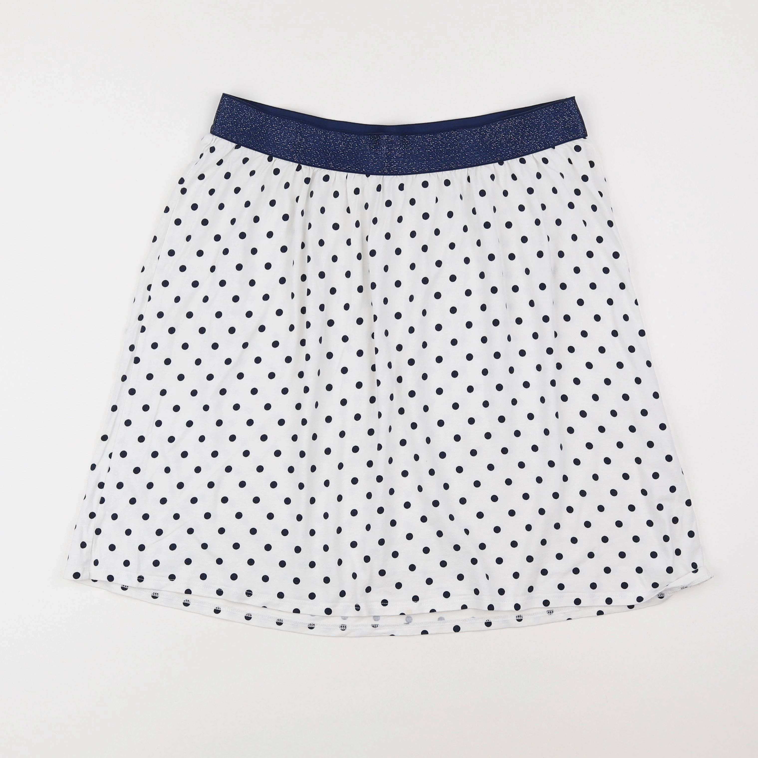 Envie de fraise - jupe grossesse blanc, bleu - 38 à 40