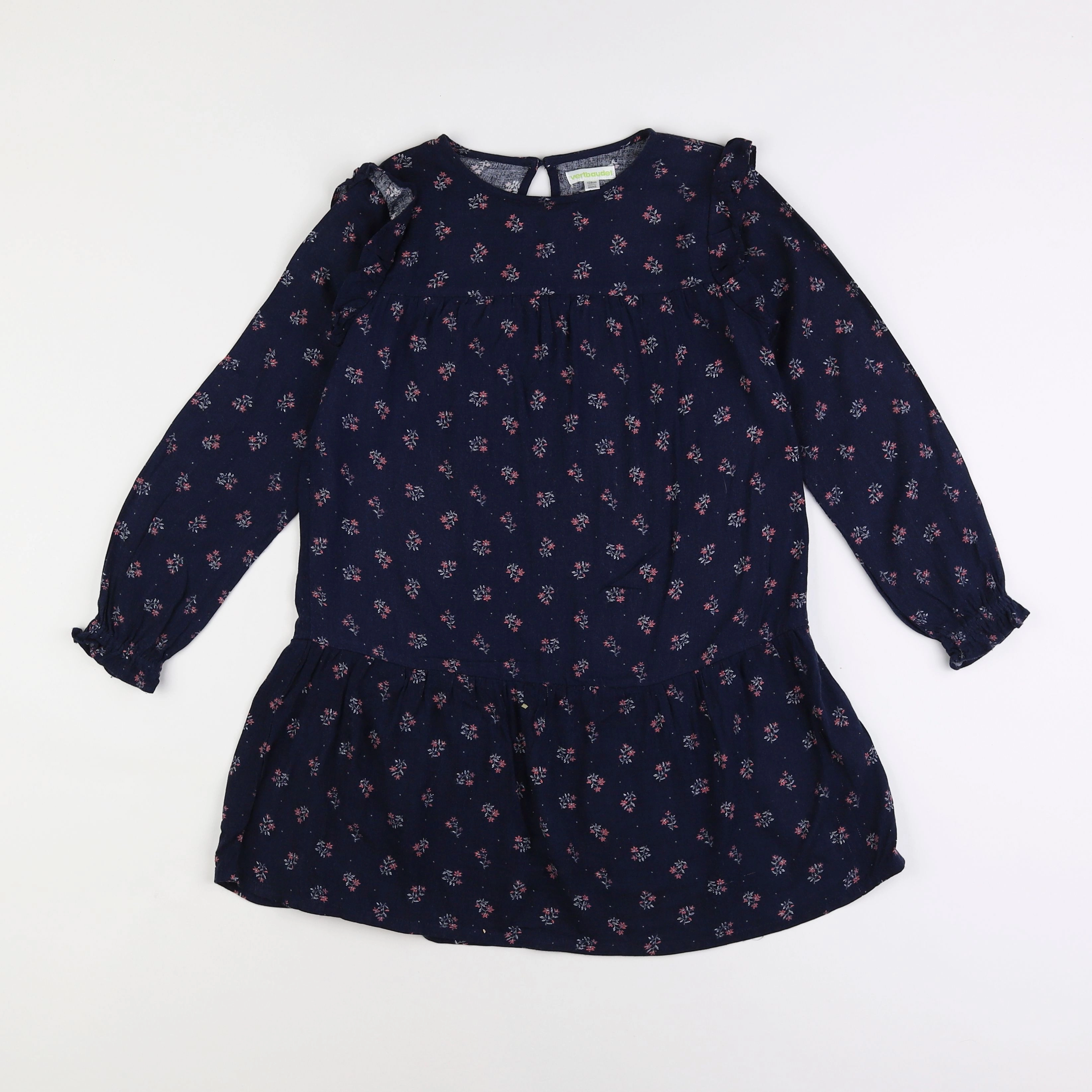 Vertbaudet - robe bleu - 8 ans