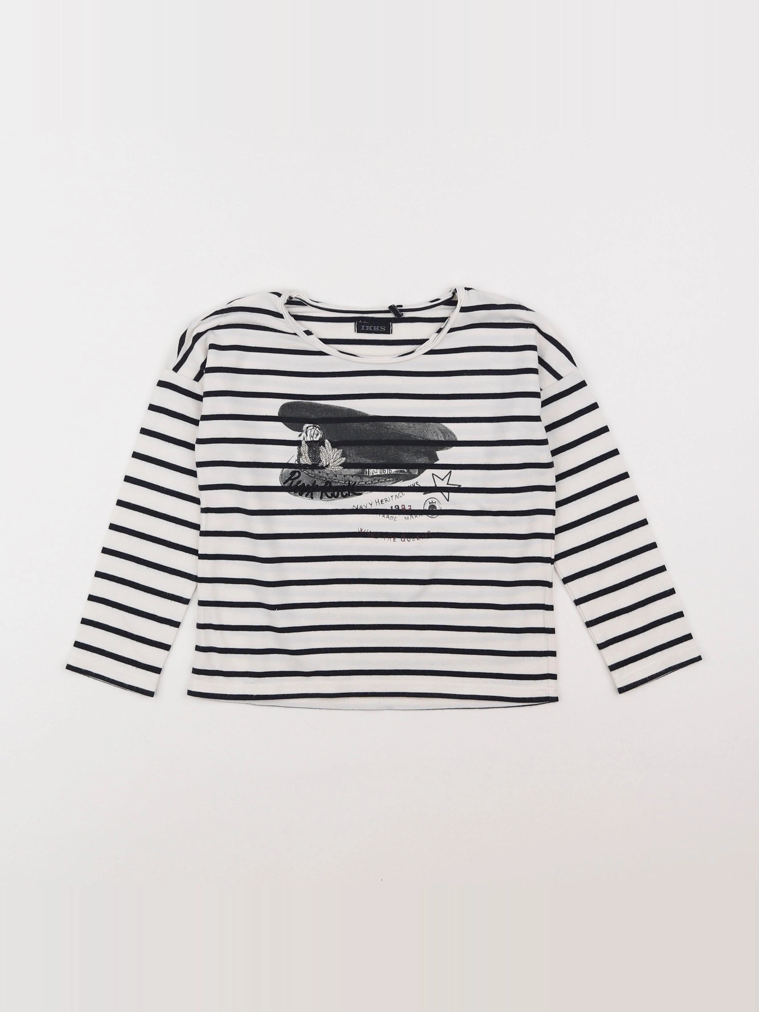 IKKS - tee-shirt blanc - 3 ans