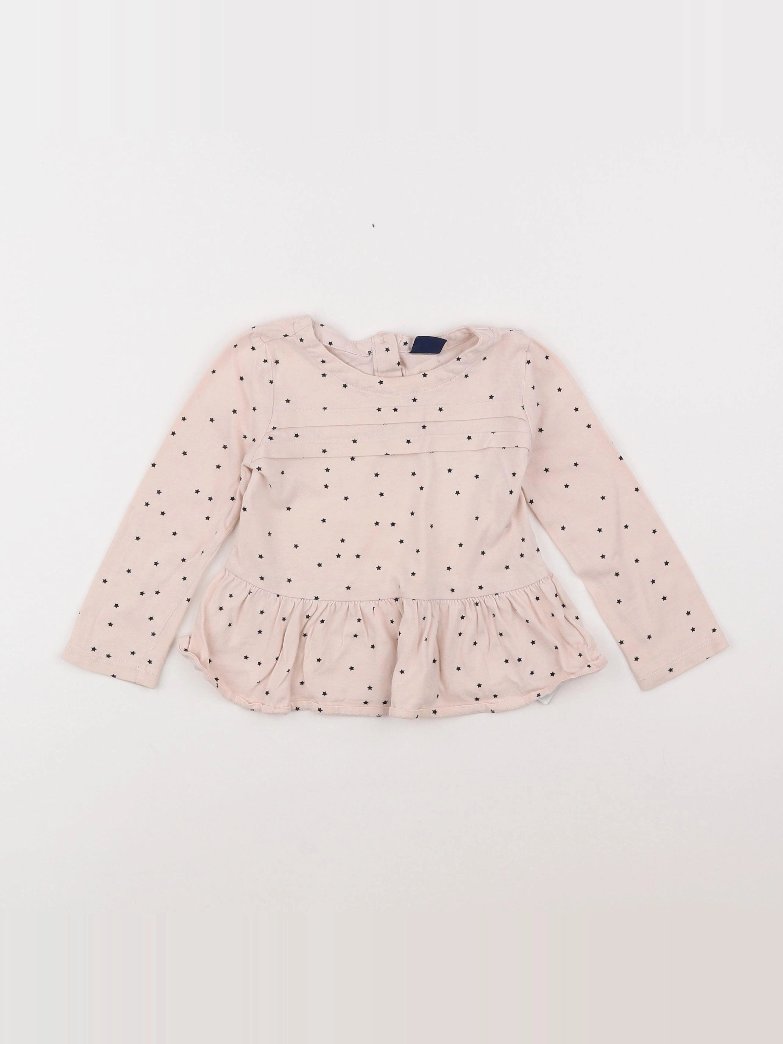 GAP - tee-shirt rose - 3 ans