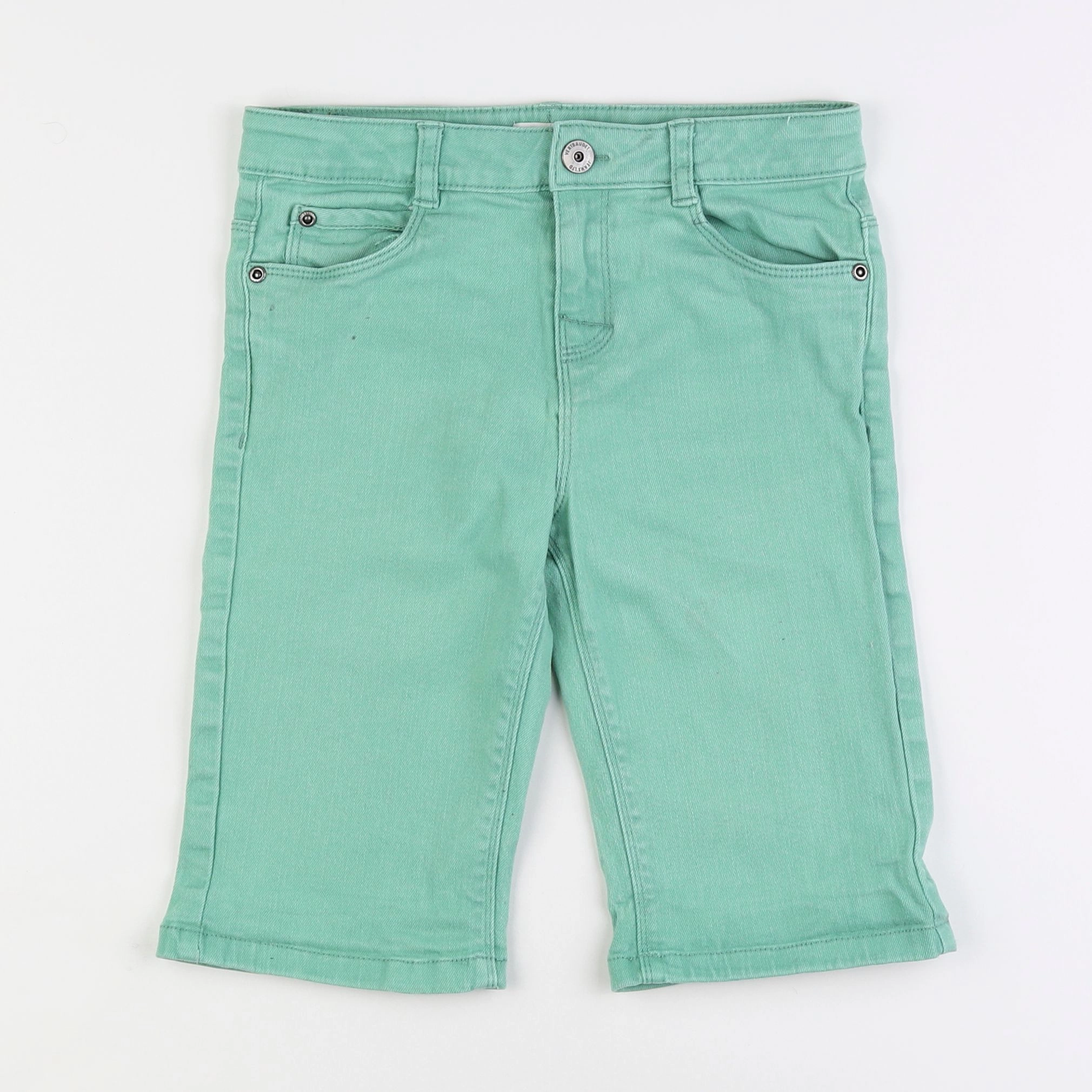 Vertbaudet - short vert - 8 ans