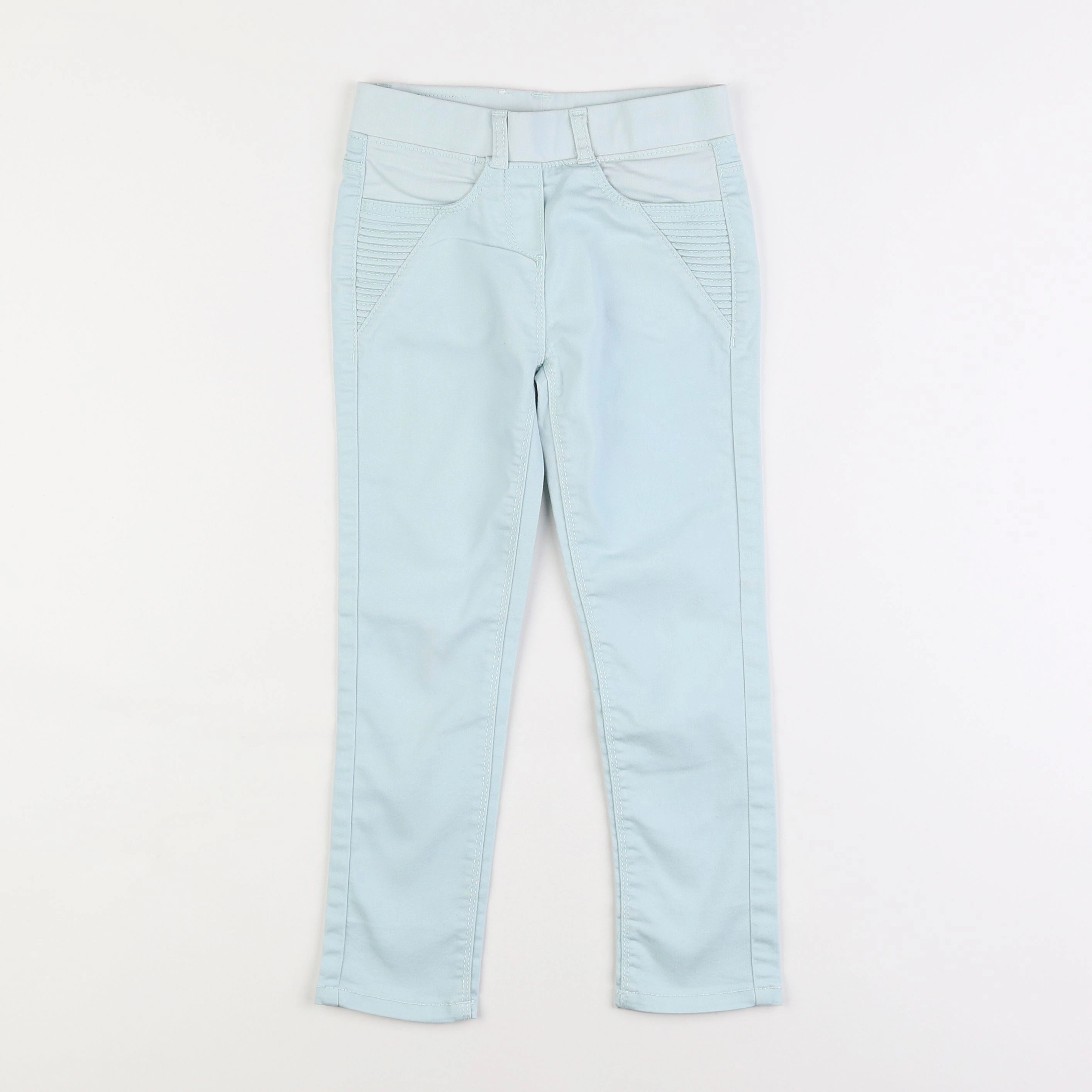 Vertbaudet - jegging bleu - 6 ans